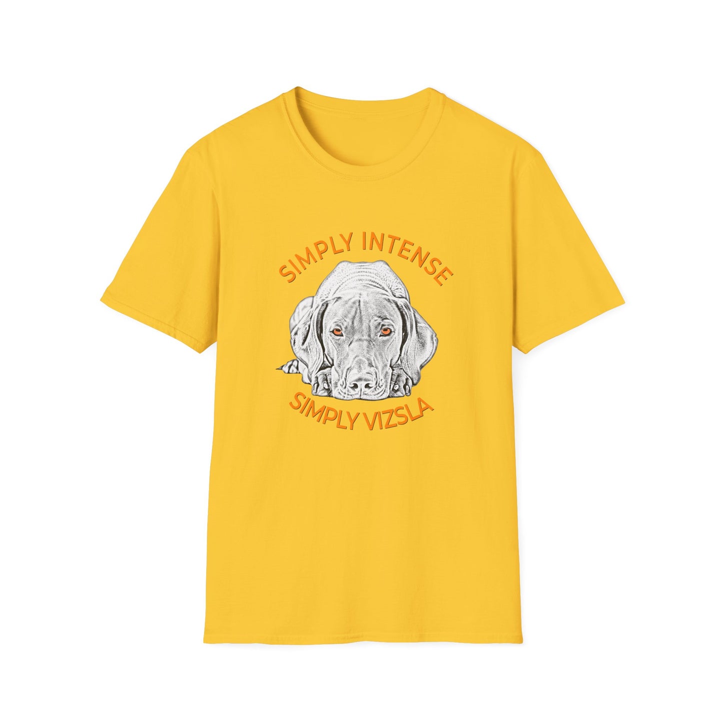 Simply Intense Vizsla T-Shirt — Vizsla Dog Portrait Tee