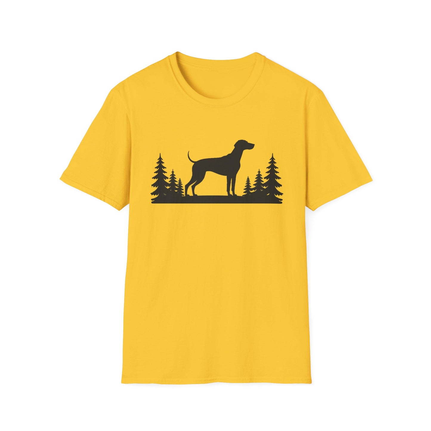 Vizsla Silhouette Forest T-Shirt — Proud Vizsla Dog Tee