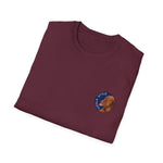 Vizsla Style - Vizsla Mom & Puppy w/ Light Text T-Shirt