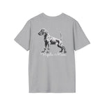 Vizsla Style - Vizsla Mom & Puppy w/ Light Text T-Shirt