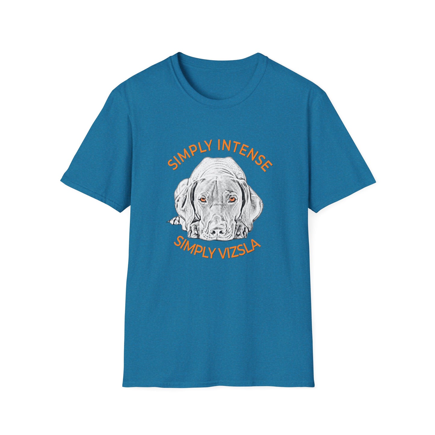 Simply Intense Vizsla T-Shirt — Vizsla Dog Portrait Tee