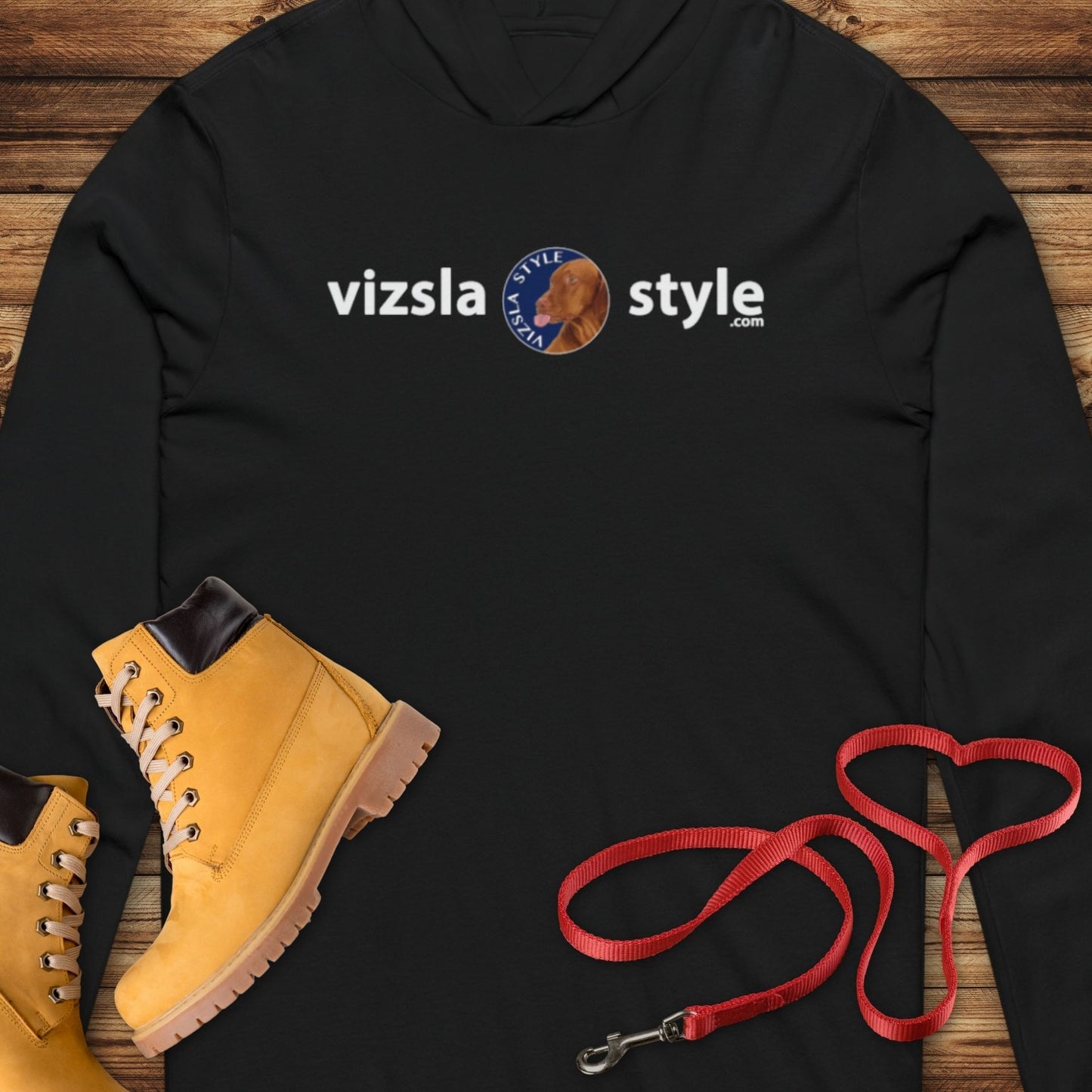 It's All About Tucker - Vizsla Style Hooded T-Shirt