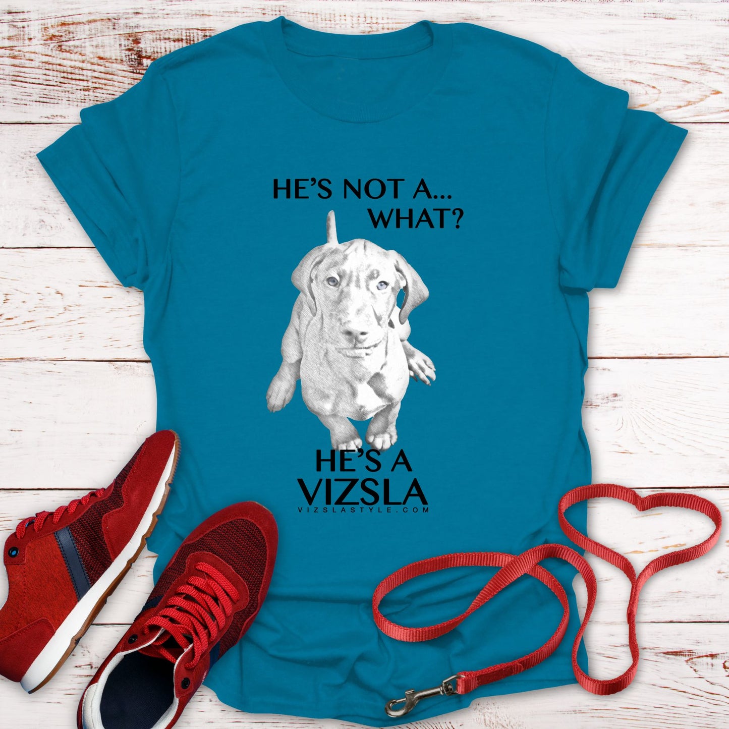 He's Not A What... He's A Vizsla - All Around Sports T-shirt