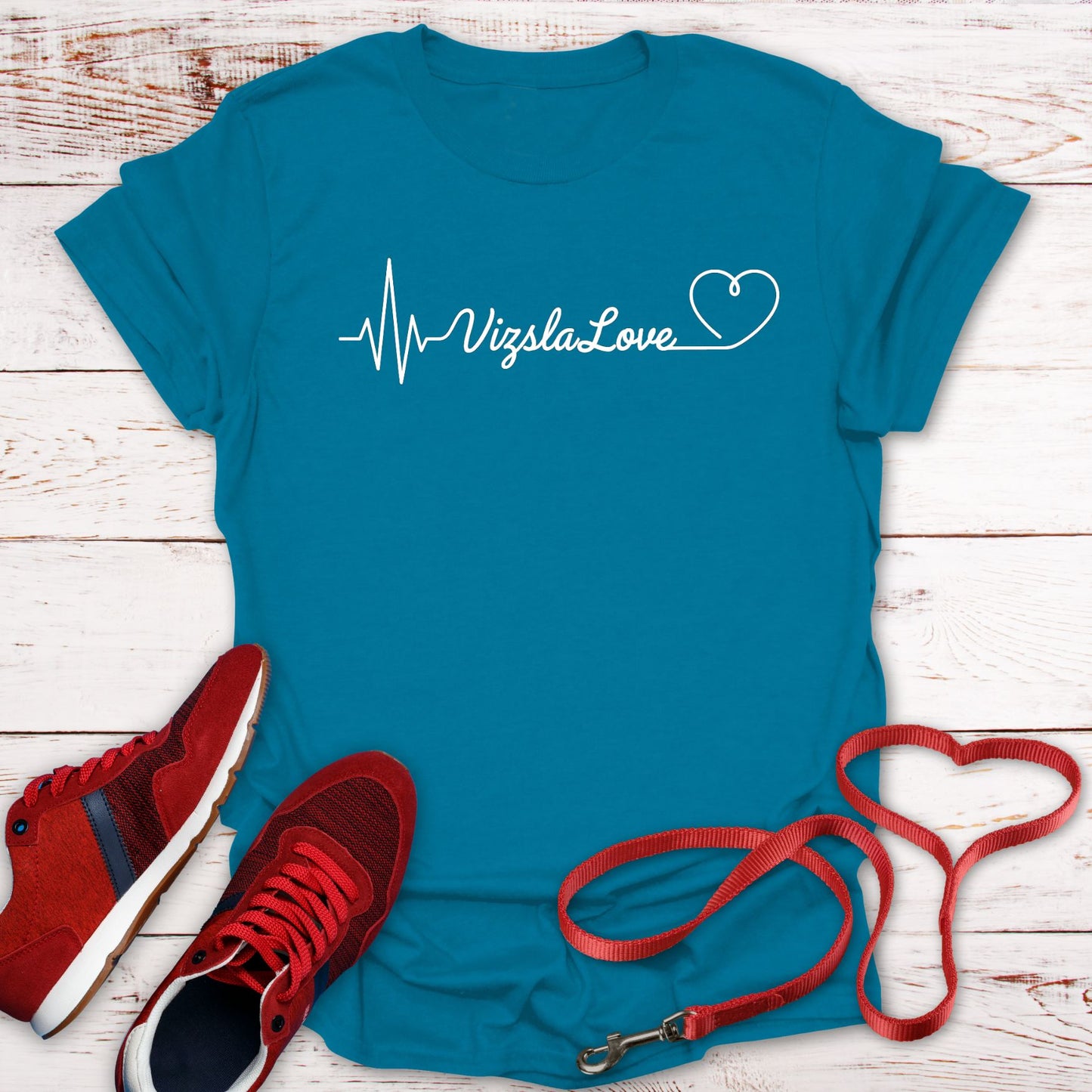 The Heart Lifeline Of A Vizsla Love T-Shirt