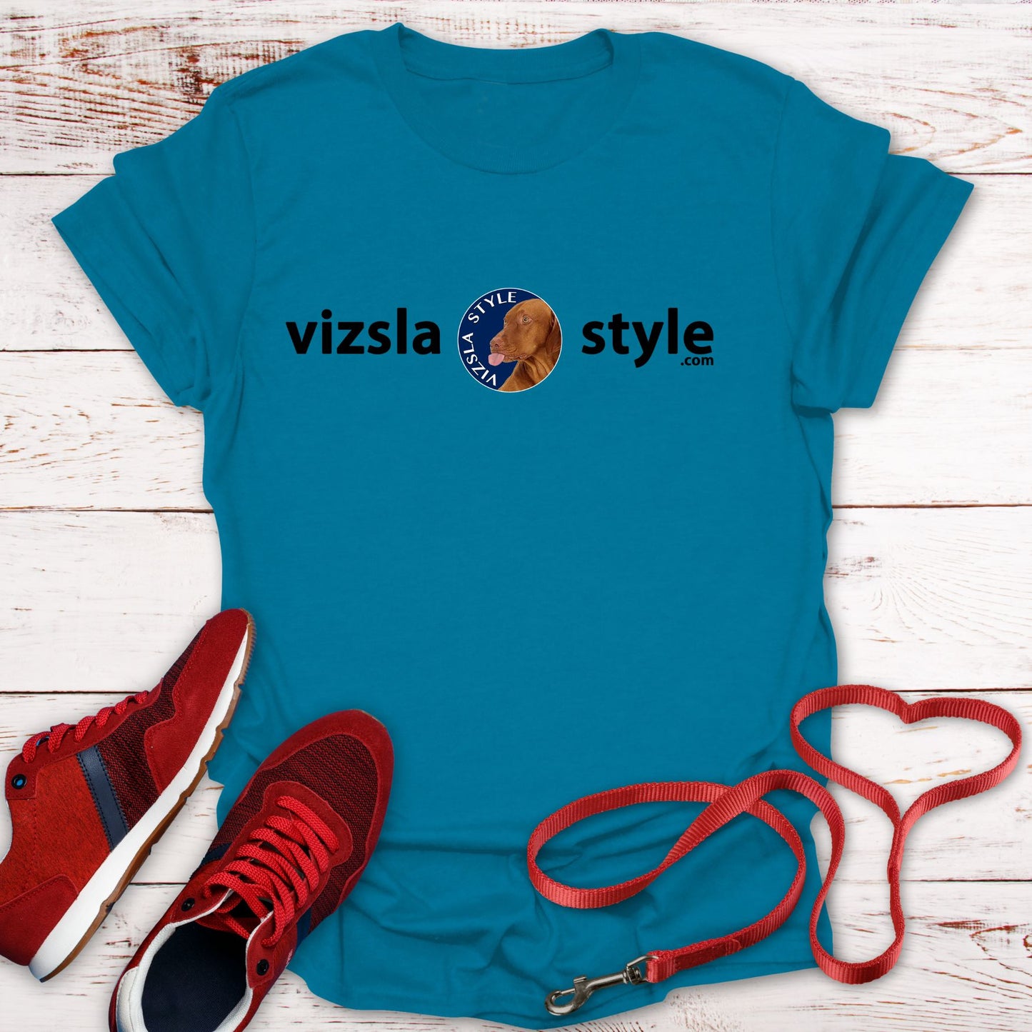 It's All About Tucker - Vizsla Style All Around Sports T-shirt