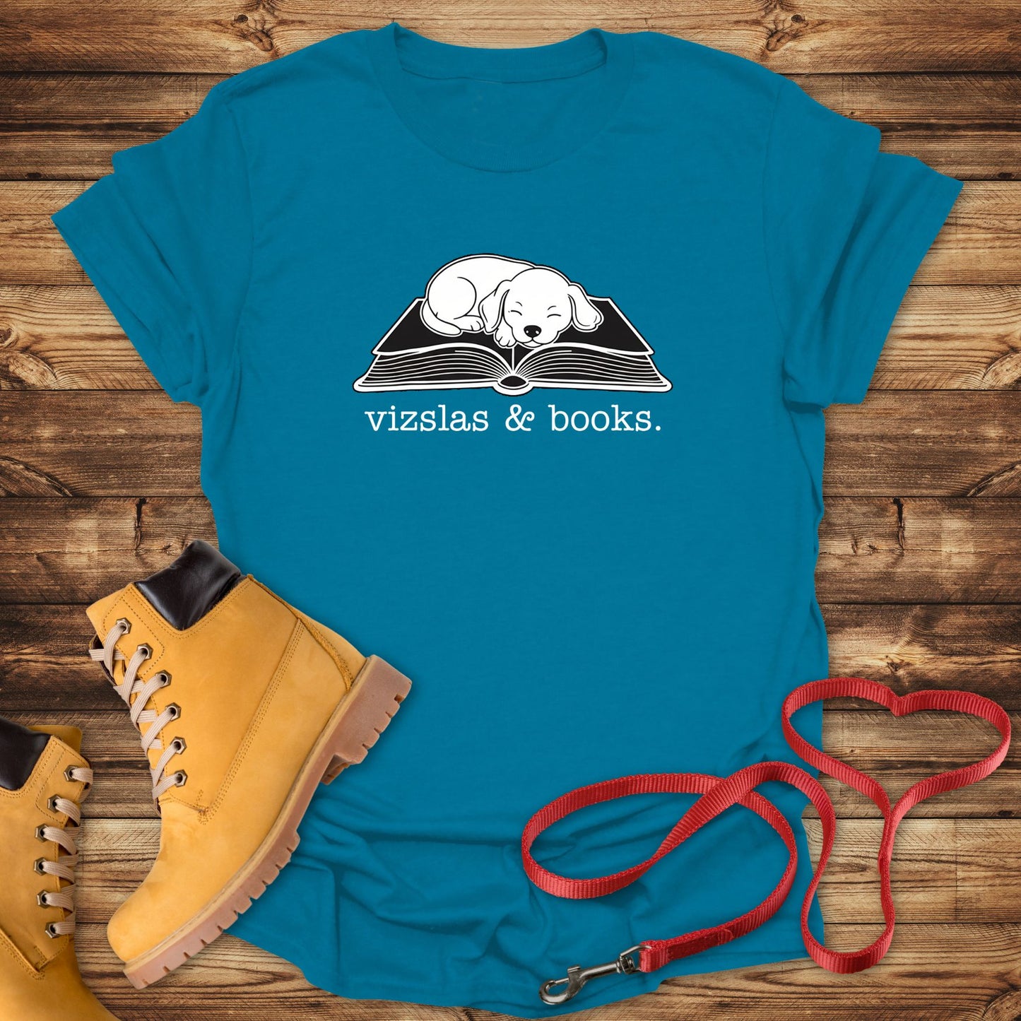 Vizslas and Books: The Perfect Cozy Retreat