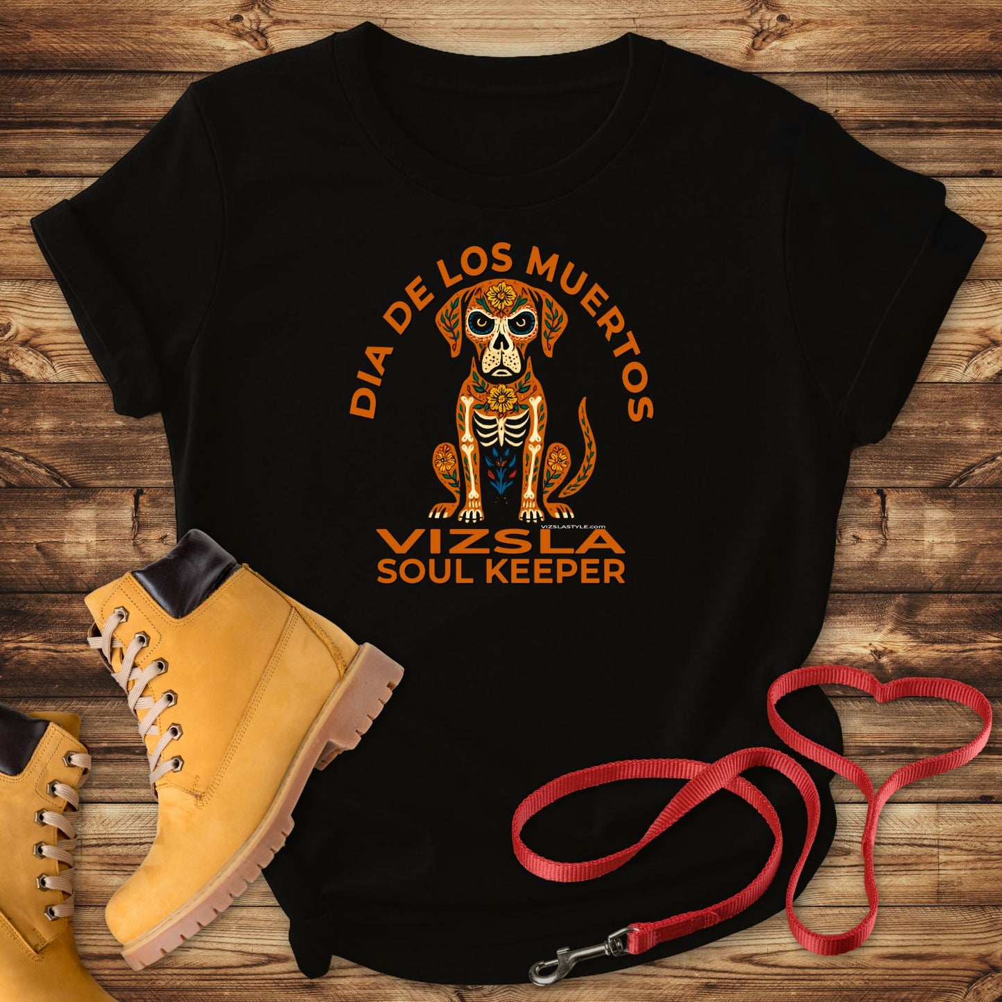 Día de Los Muertos Vizsla: Soul Keeper Tee