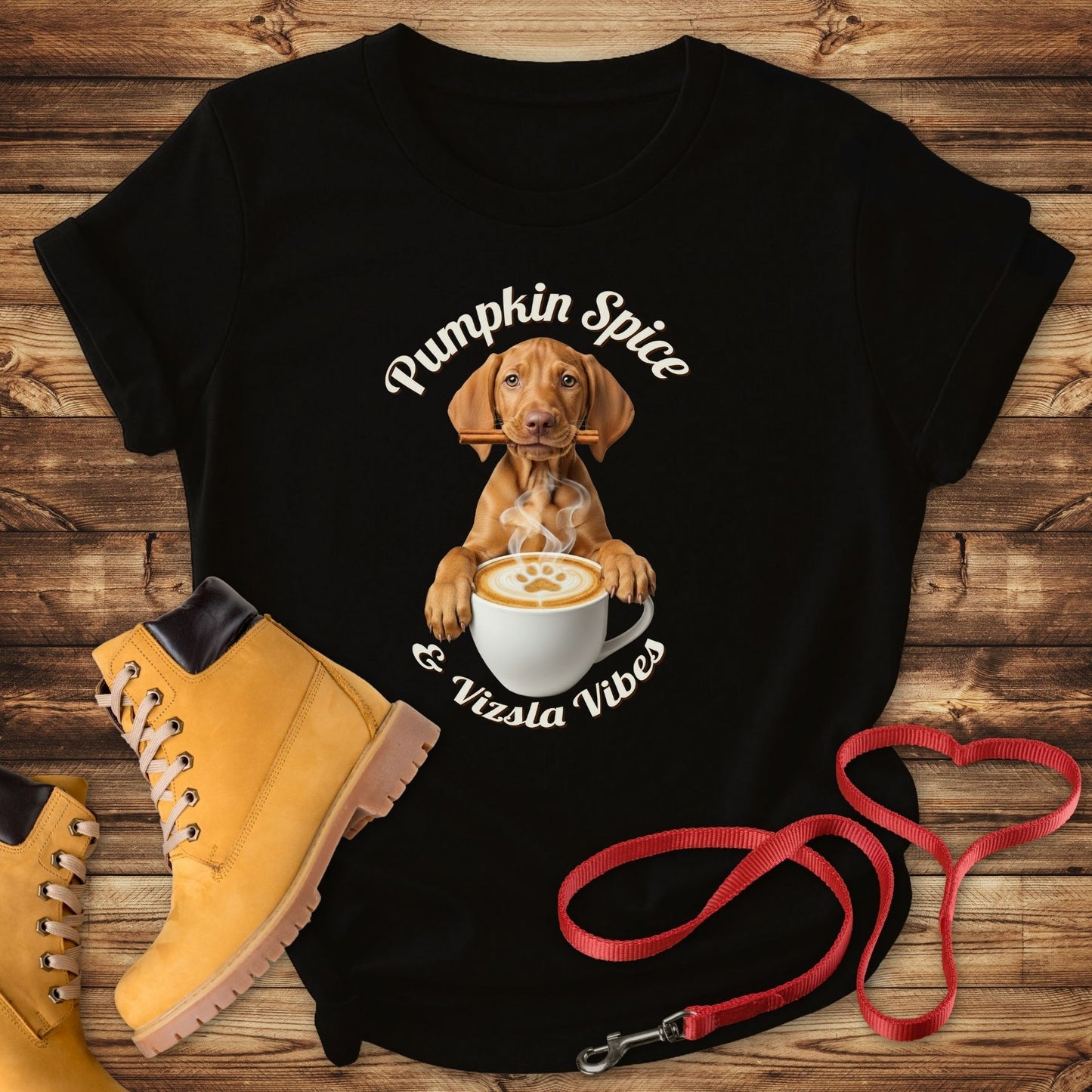 Pumpkin Spice Vizsla Shirt | Fall Dog Lover Tee