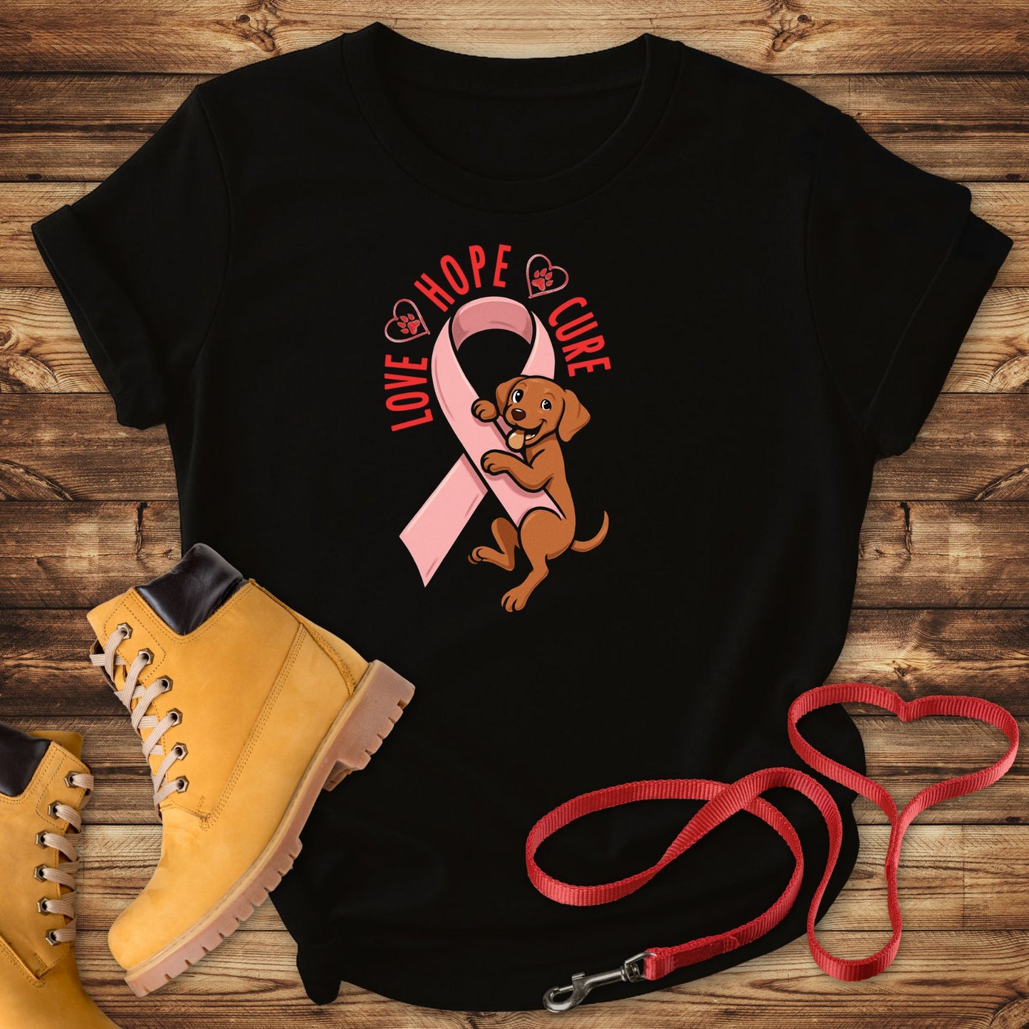 Hope, Love, and Vizsla Paws for the Cure