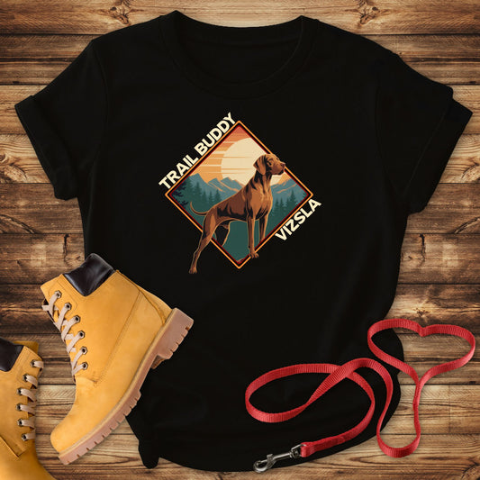 Trail Buddy Vizsla: Proud, Loyal, and Majestic