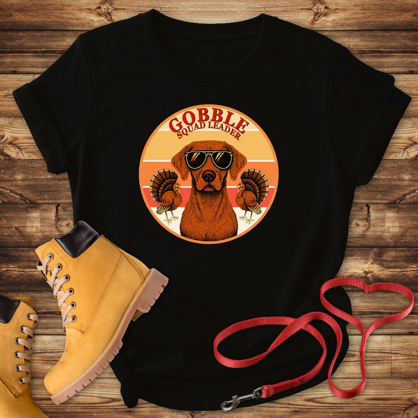 Gobble Squad Leader: Vizsla Thanksgiving Commander
