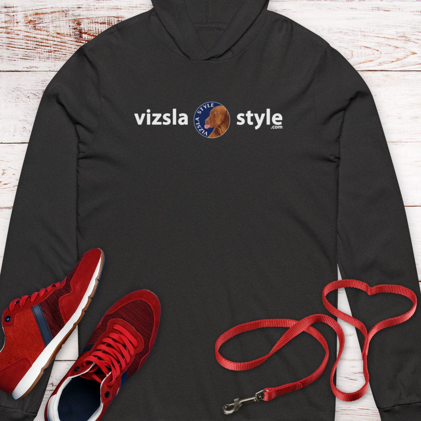 It's All About Tucker - Vizsla Style Hooded T-Shirt