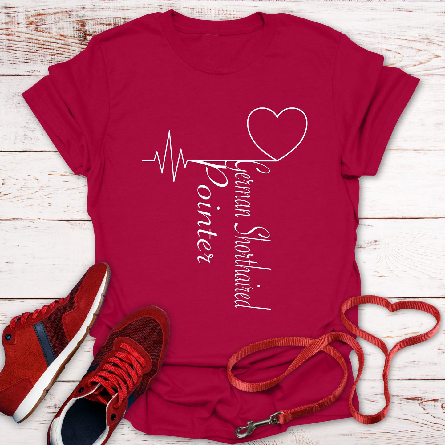 German Shorthaired Pointer Love: Heart Beats for Breed