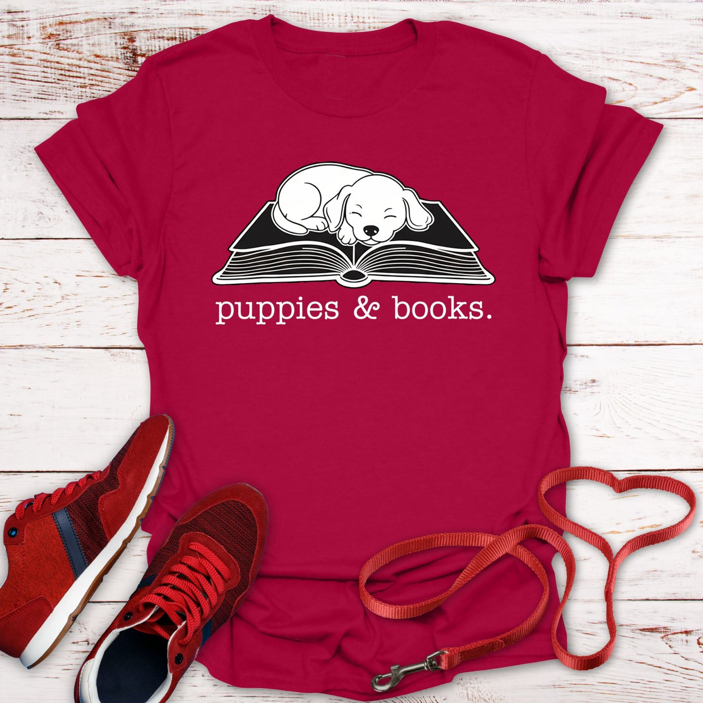 Puppies and Books: The Perfect Cozy Pairing