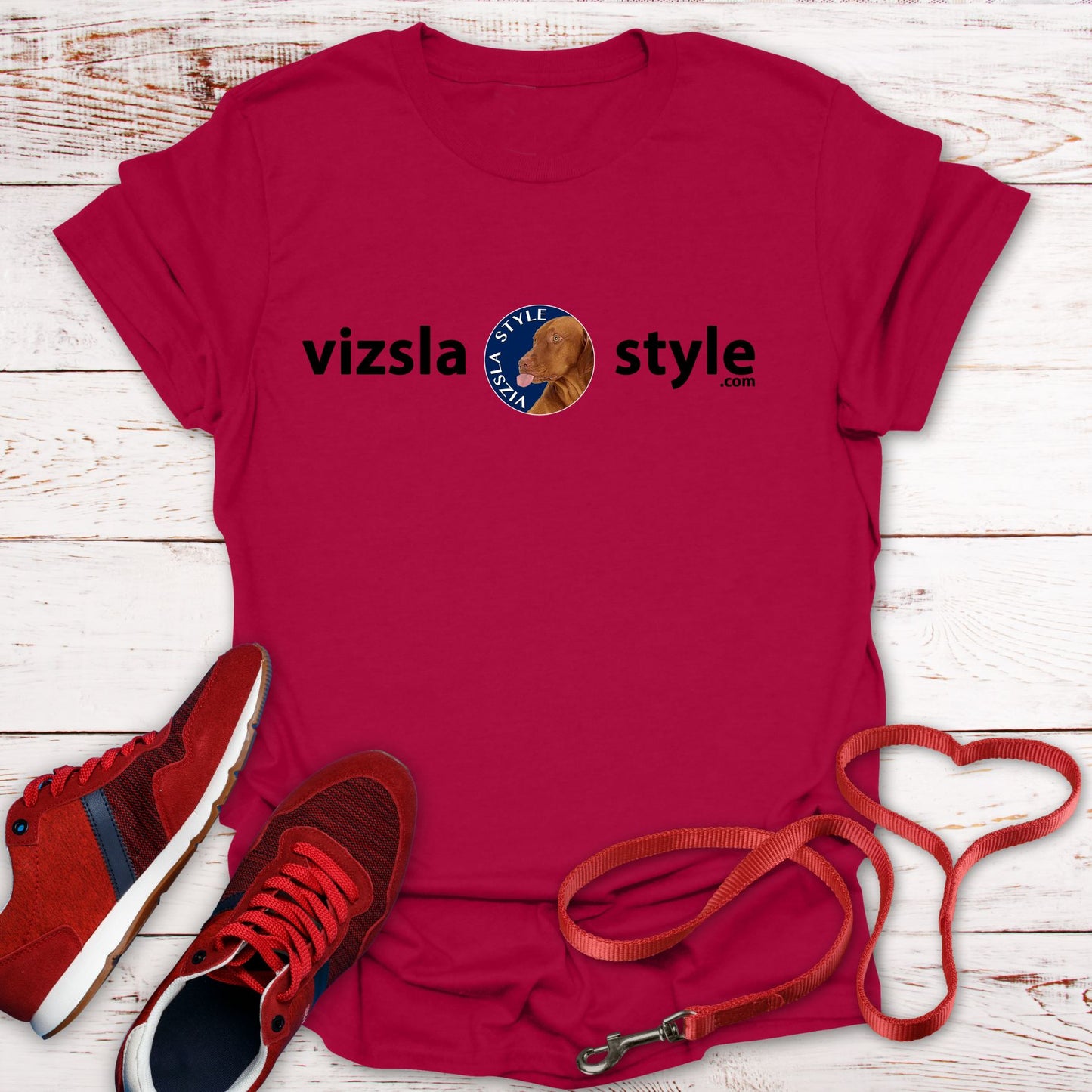 It's All About Tucker - Vizsla Style All Around Sports T-shirt