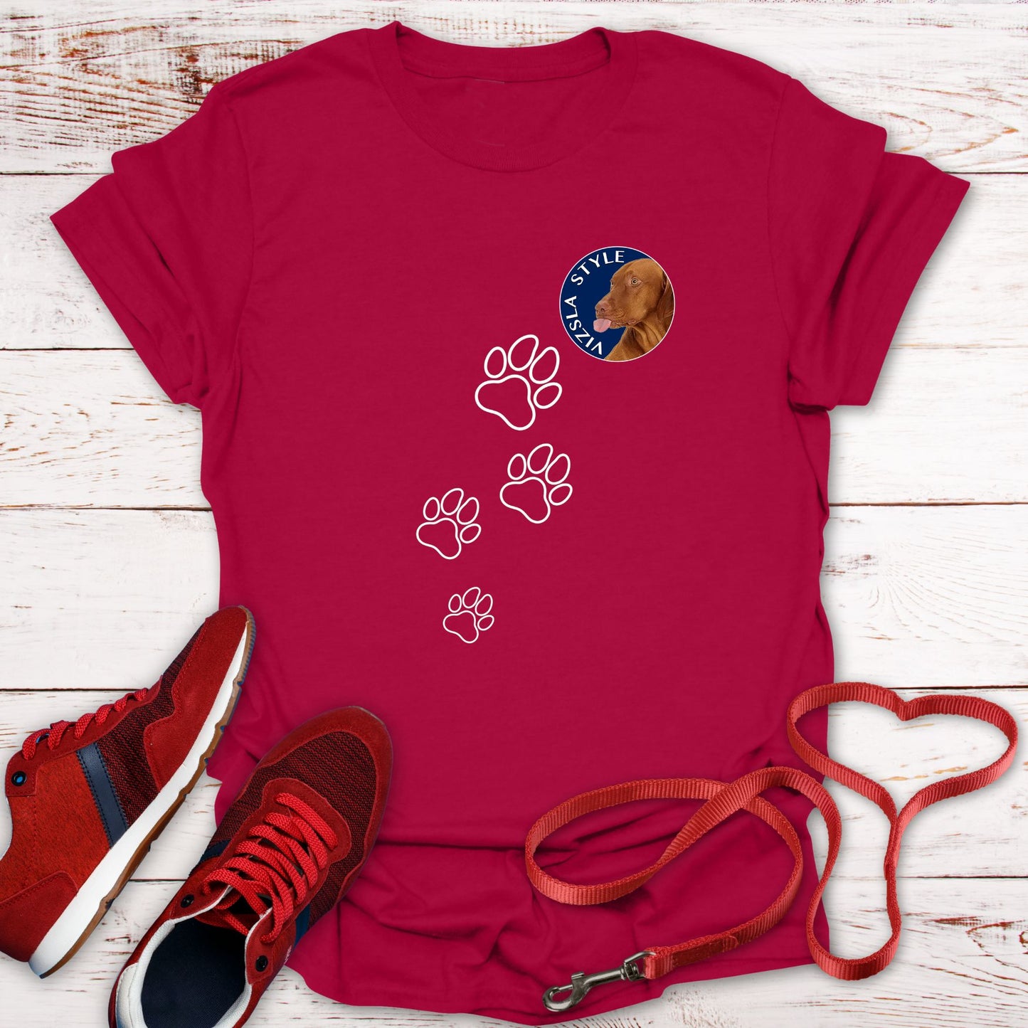 Tucker's Journey: Vizsla Life in Paw Prints