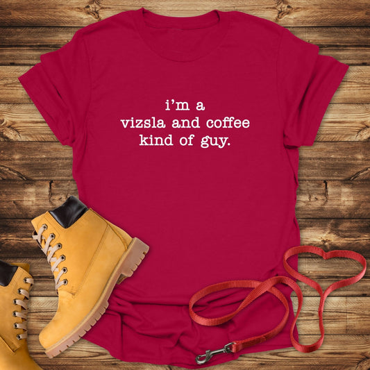 Coffee and My Vizsla: Perfect Morning Ritual