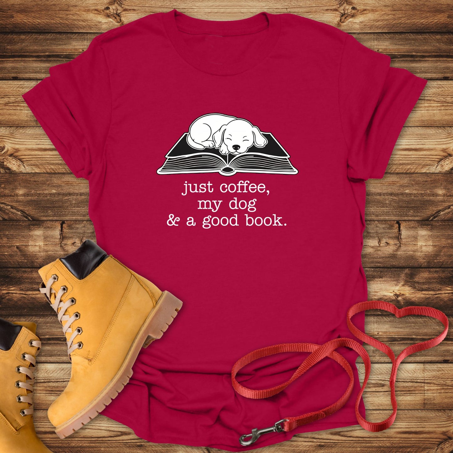 My Dog, Coffee, and a Good Book