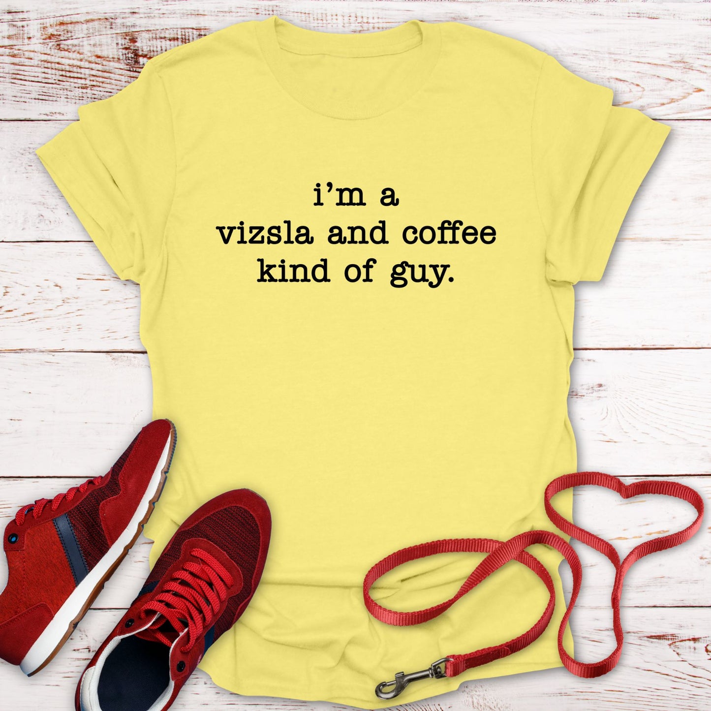 Coffee and My Vizsla: Perfect Morning Ritual