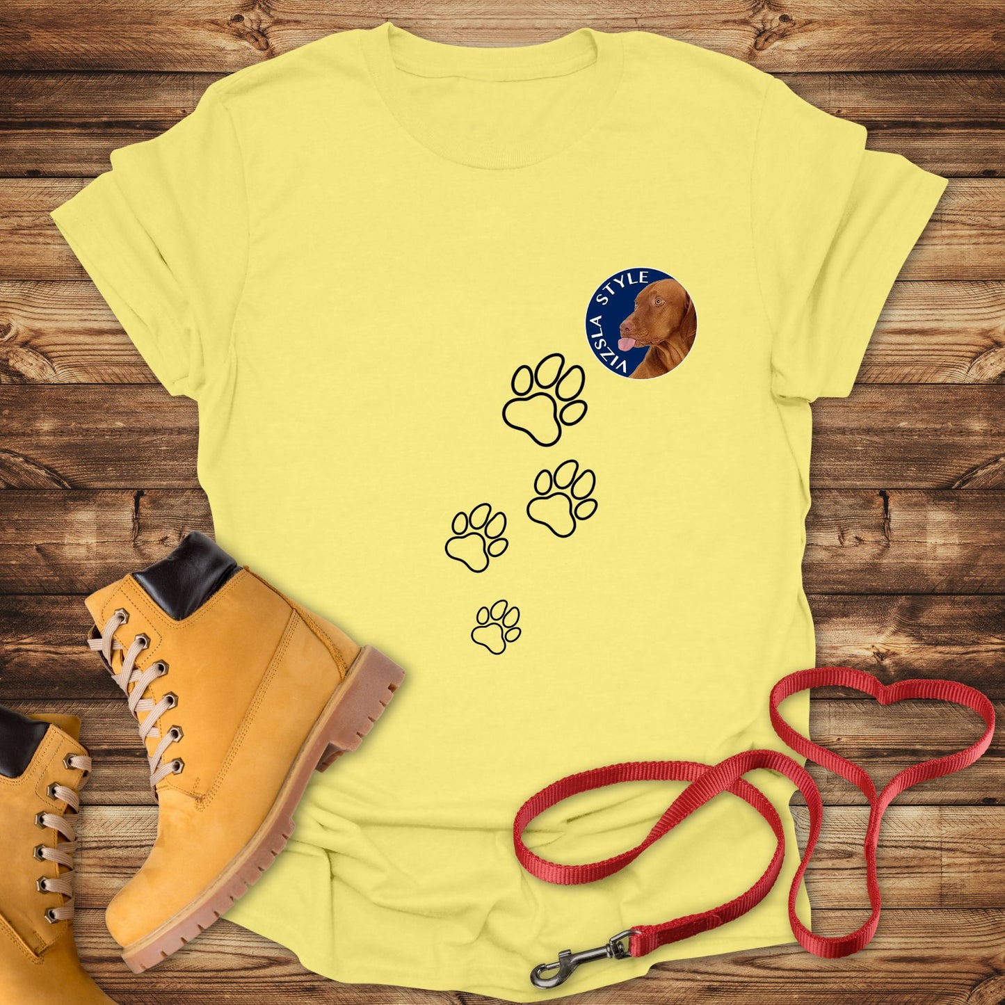 Tucker's Journey: Vizsla Life in Paw Prints