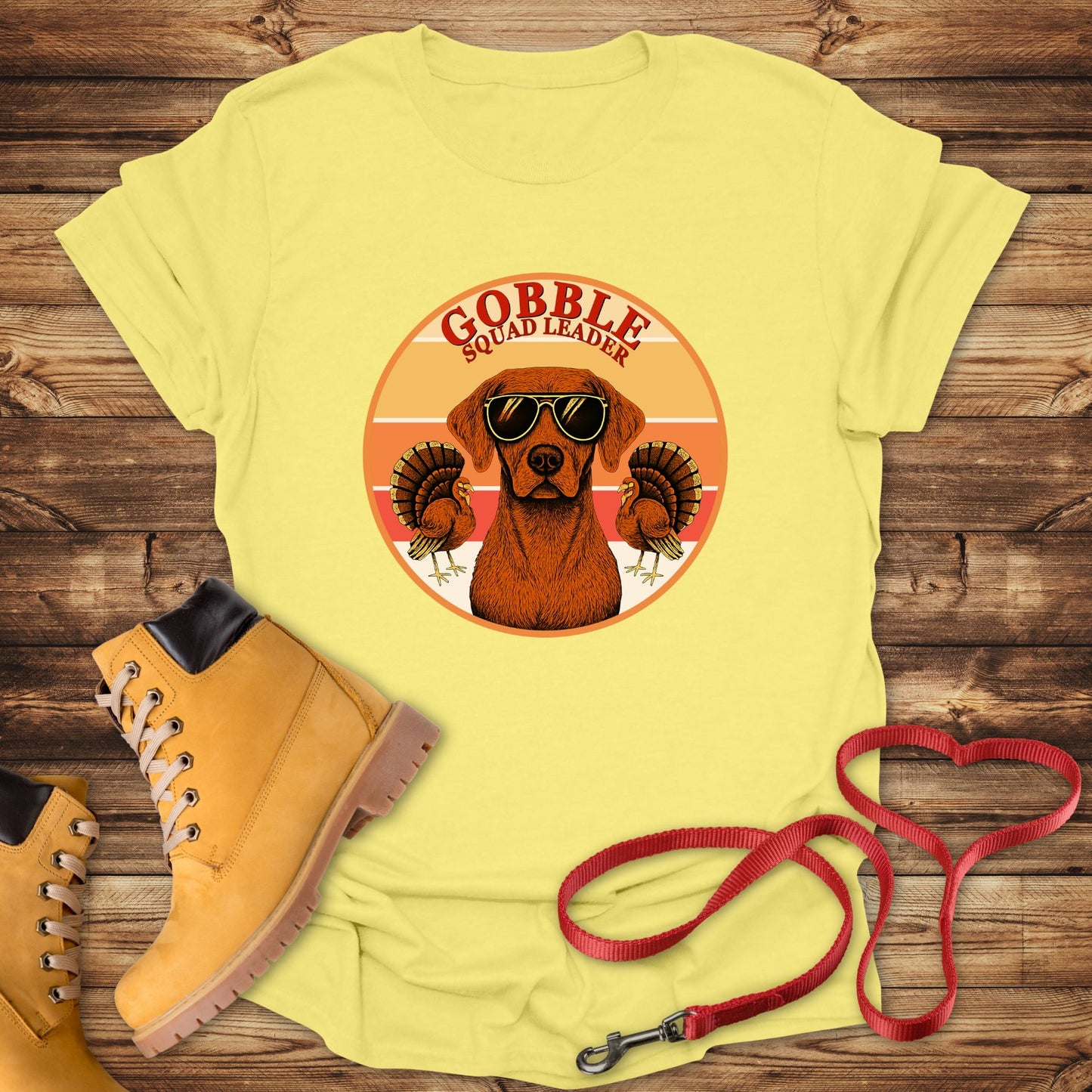 Gobble Squad Leader: Vizsla Thanksgiving Commander