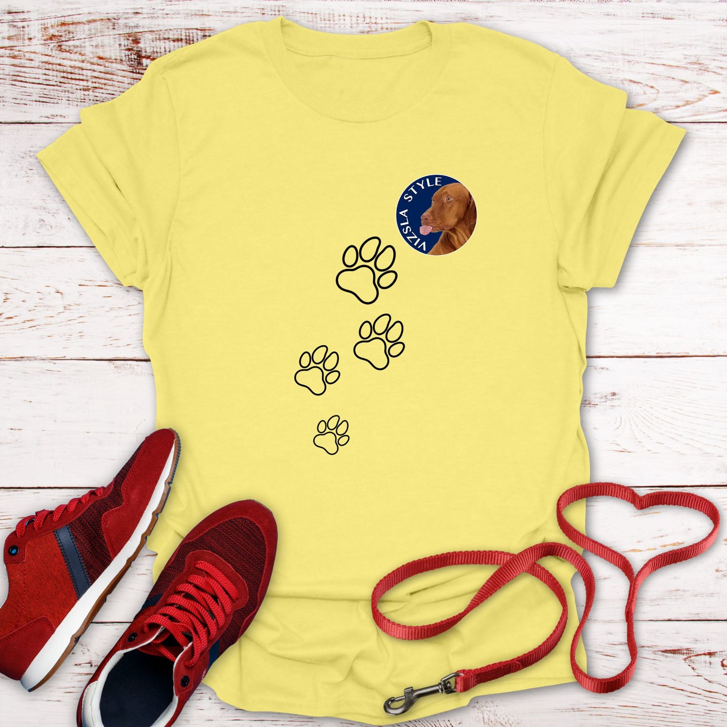 Tucker's Journey: Vizsla Life in Paw Prints