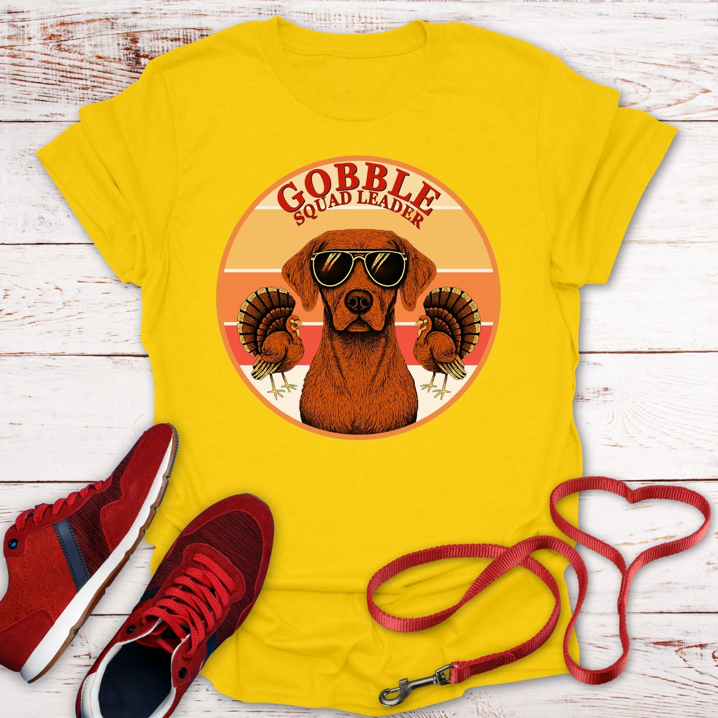 Gobble Squad Leader: Vizsla Thanksgiving Commander