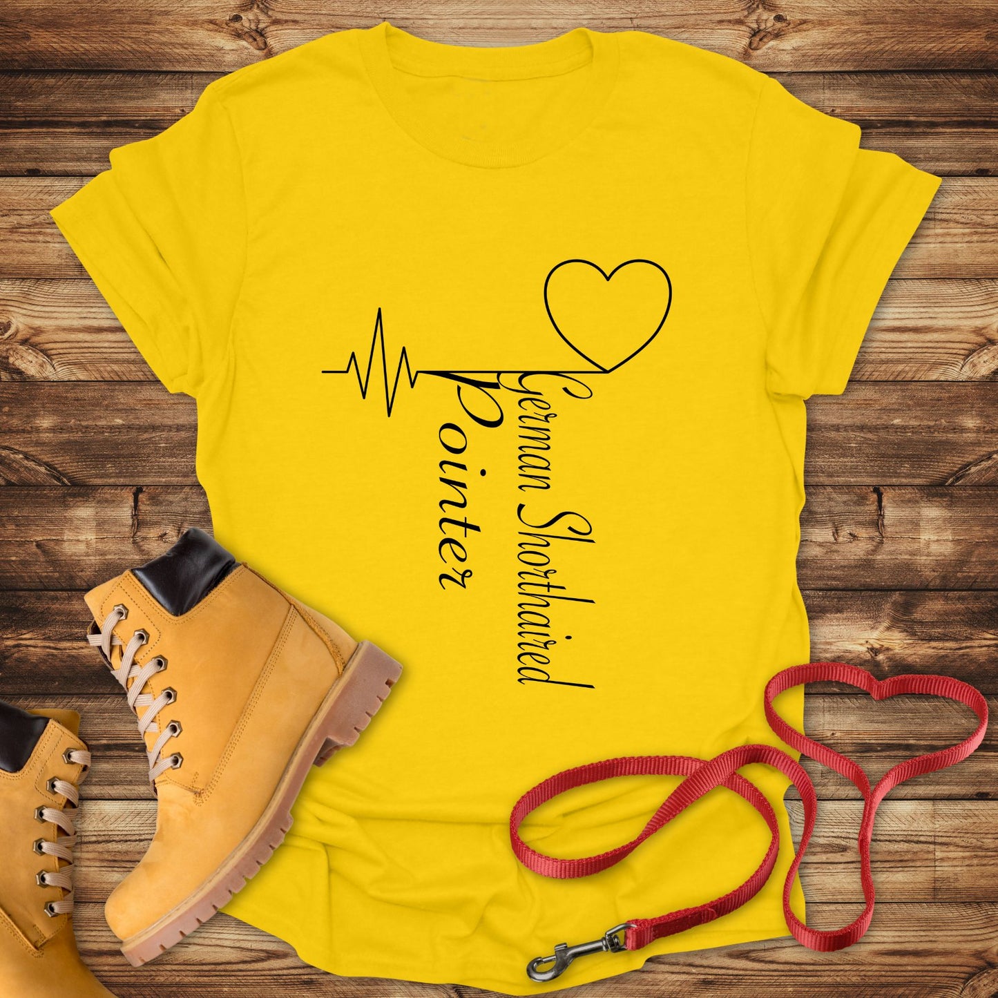 German Shorthaired Pointer Love: Heart Beats for Breed