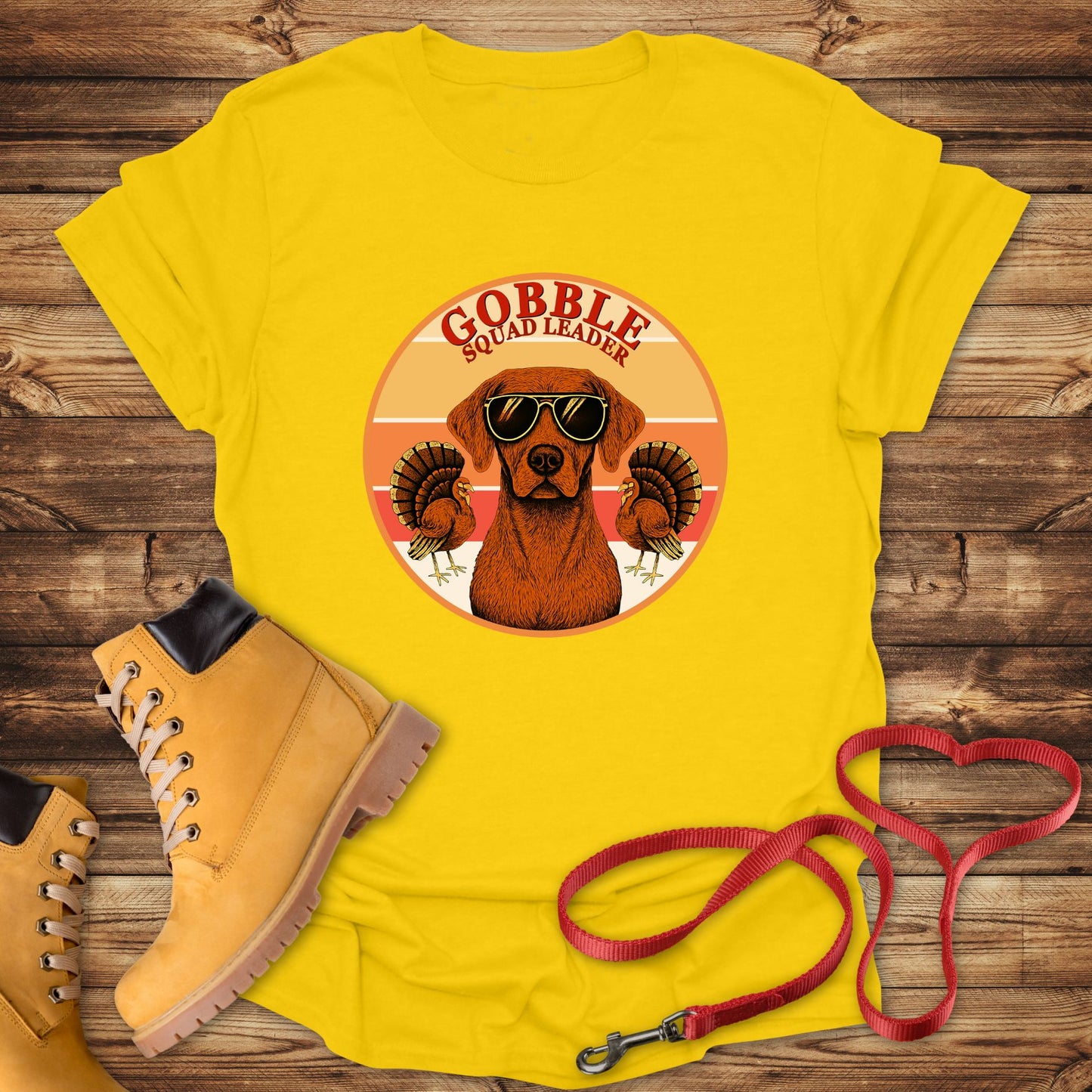 Gobble Squad Leader: Vizsla Thanksgiving Commander