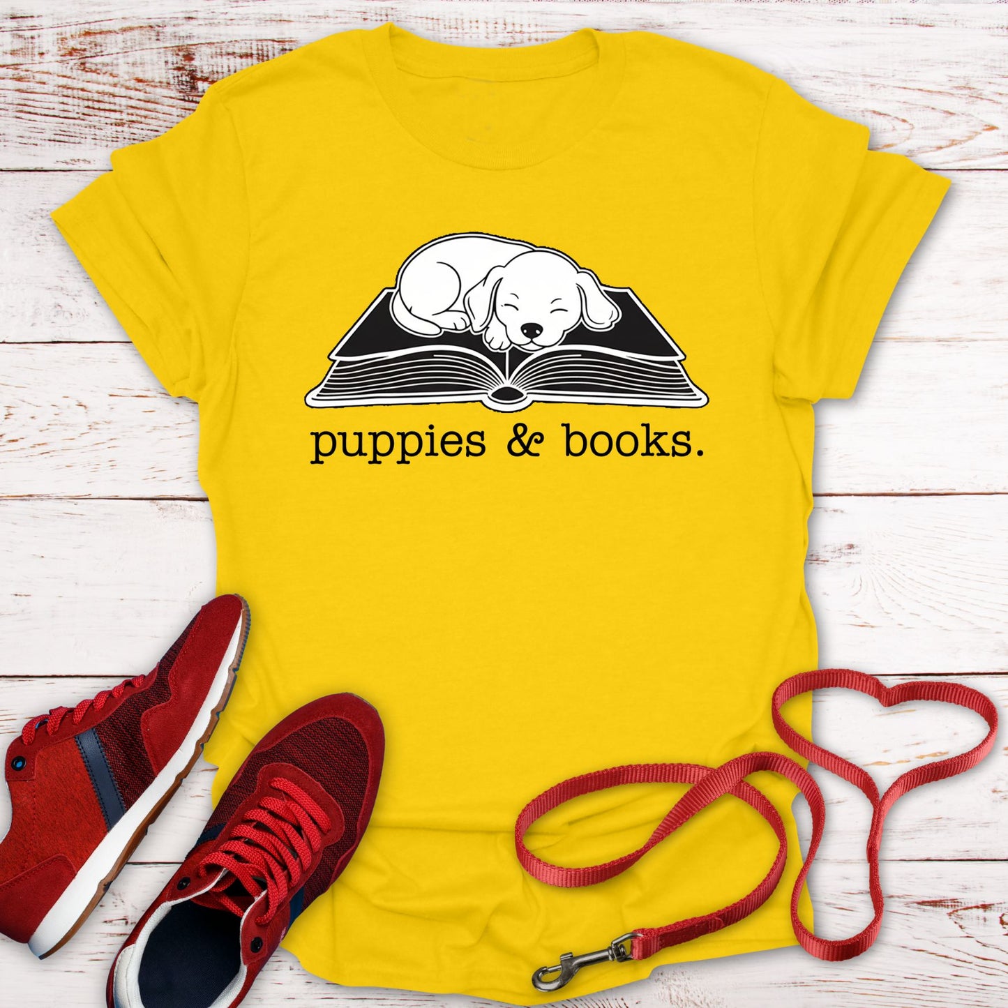 Puppies and Books: The Perfect Cozy Pairing