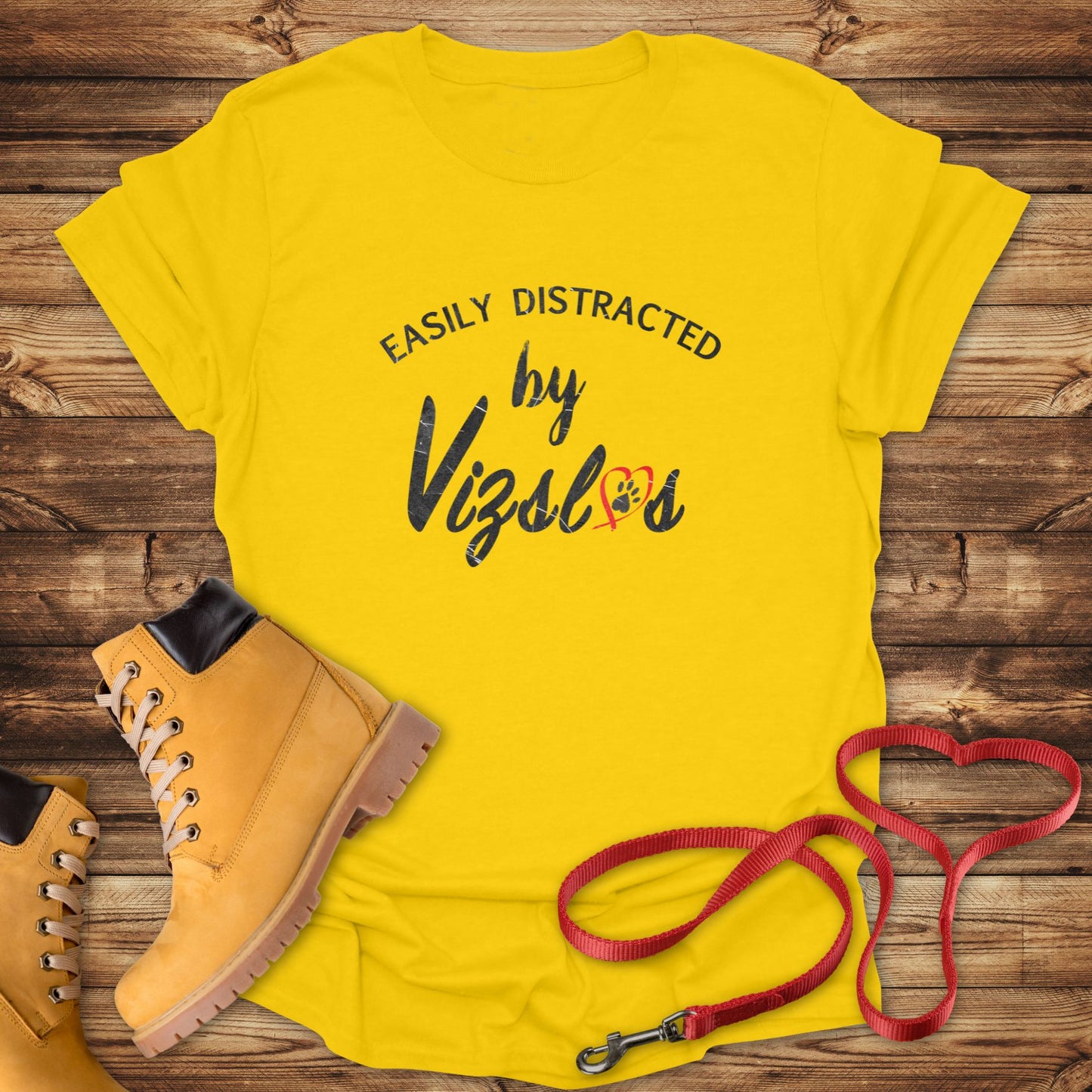 Easily Distracted By Vizslas T-Shirt