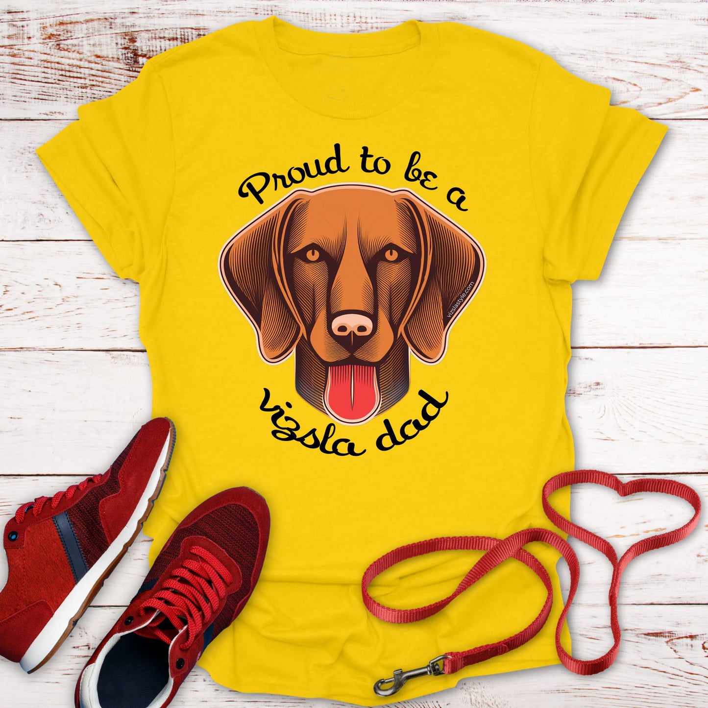 Proud To Be A Vizsla Dad T-Shirt