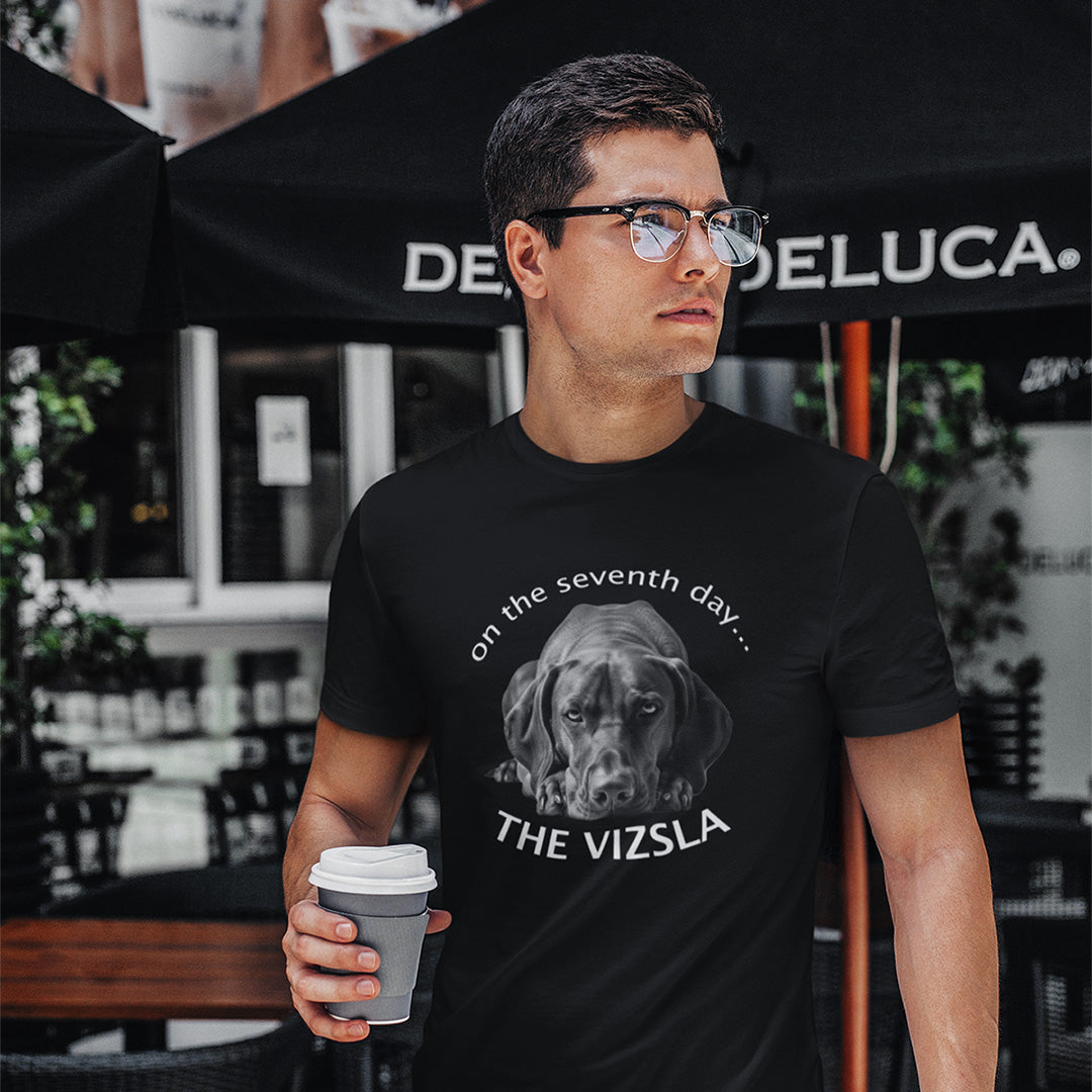 The Vizsla Created on the Seventh Day T-Shirt