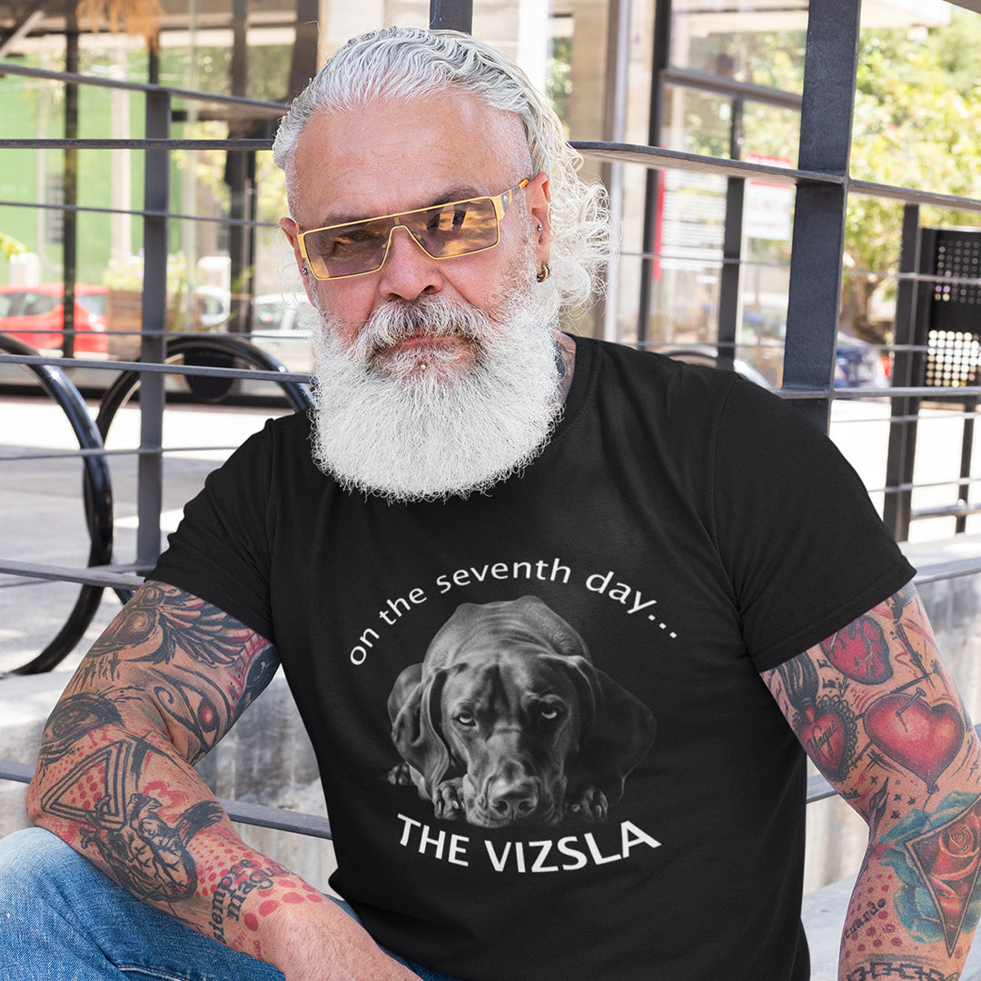 The Vizsla Created on the Seventh Day T-Shirt