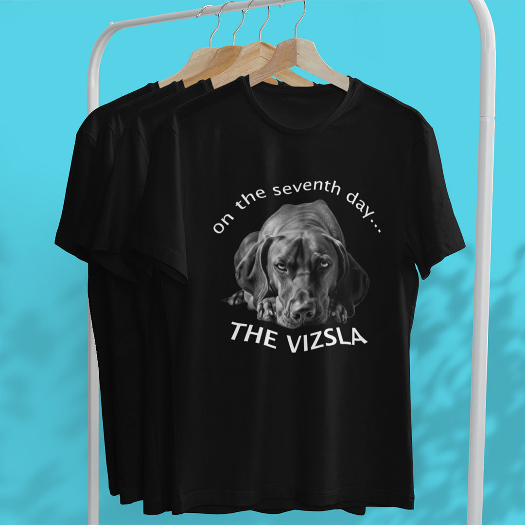 The Vizsla Created on the Seventh Day T-Shirt