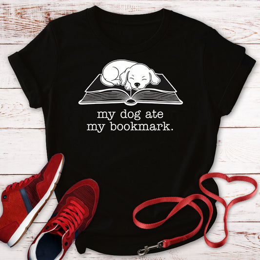 Puppy Sleeper Ate My Book's Bookmark
