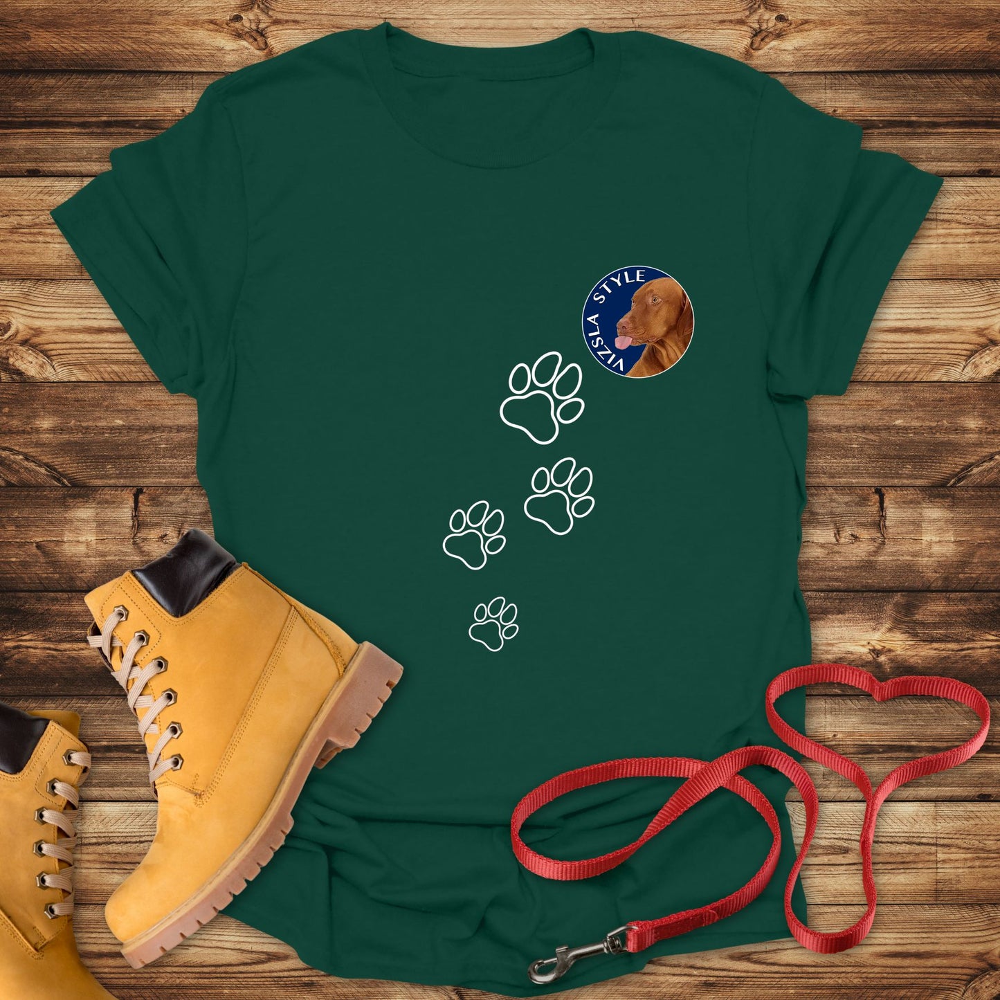 Tucker's Journey: Vizsla Life in Paw Prints