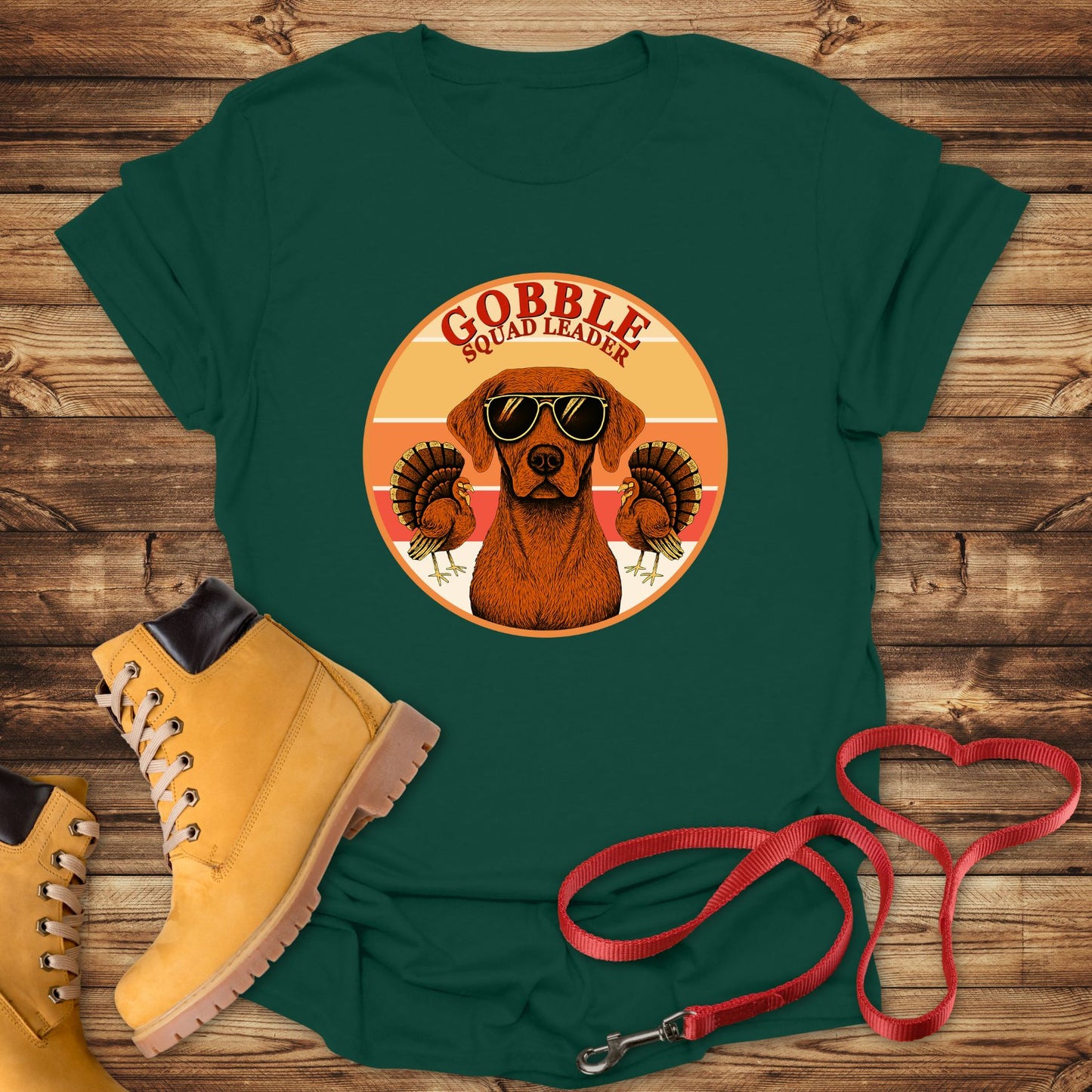 Gobble Squad Leader: Vizsla Thanksgiving Commander