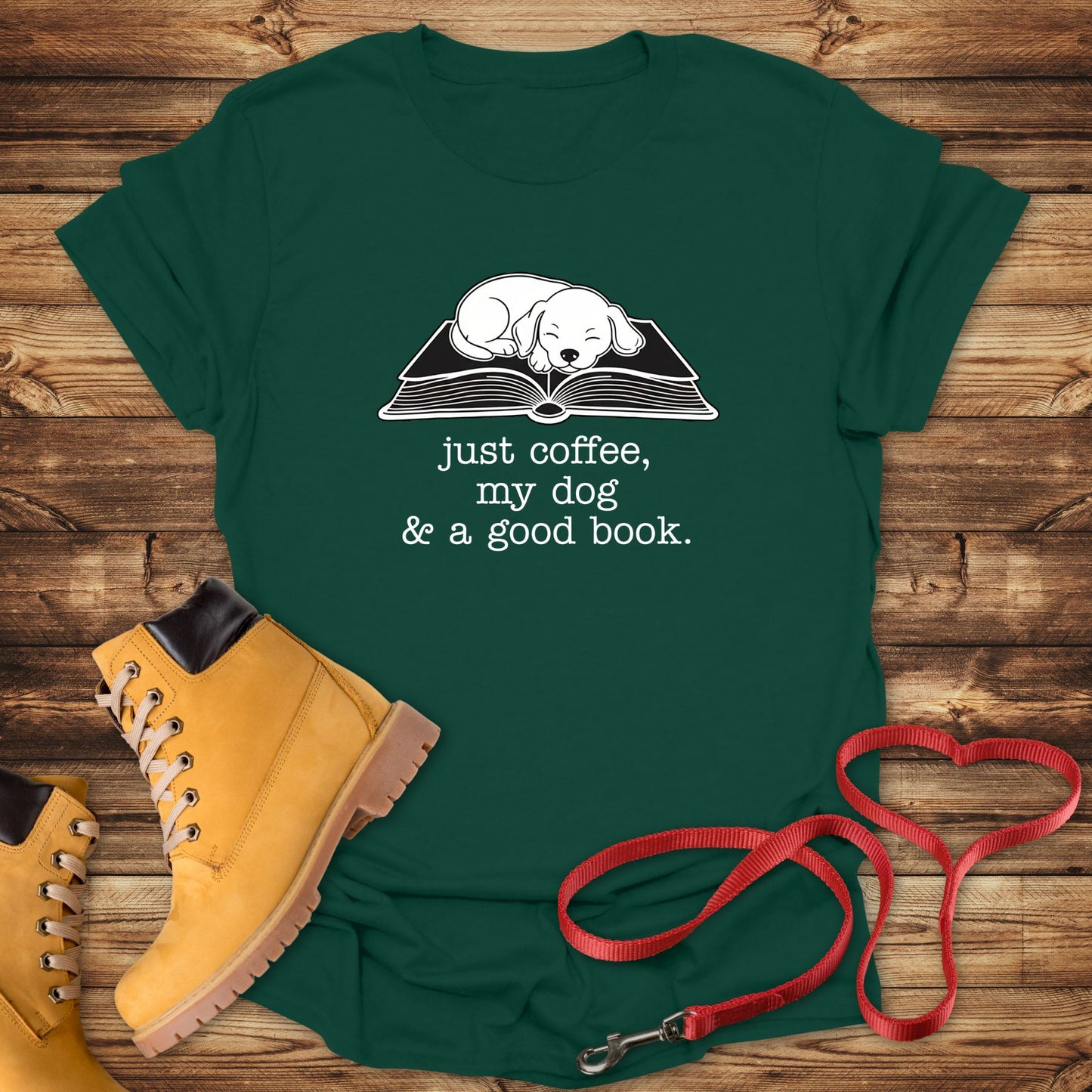 My Dog, Coffee, and a Good Book