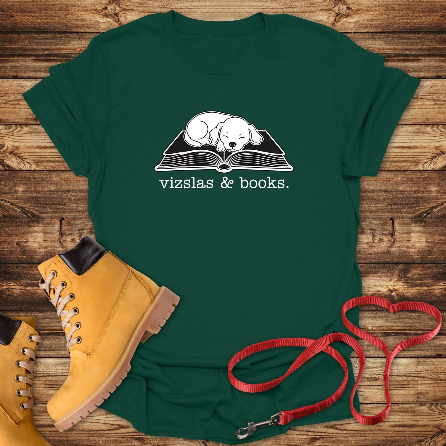 Vizslas and Books: The Perfect Cozy Retreat