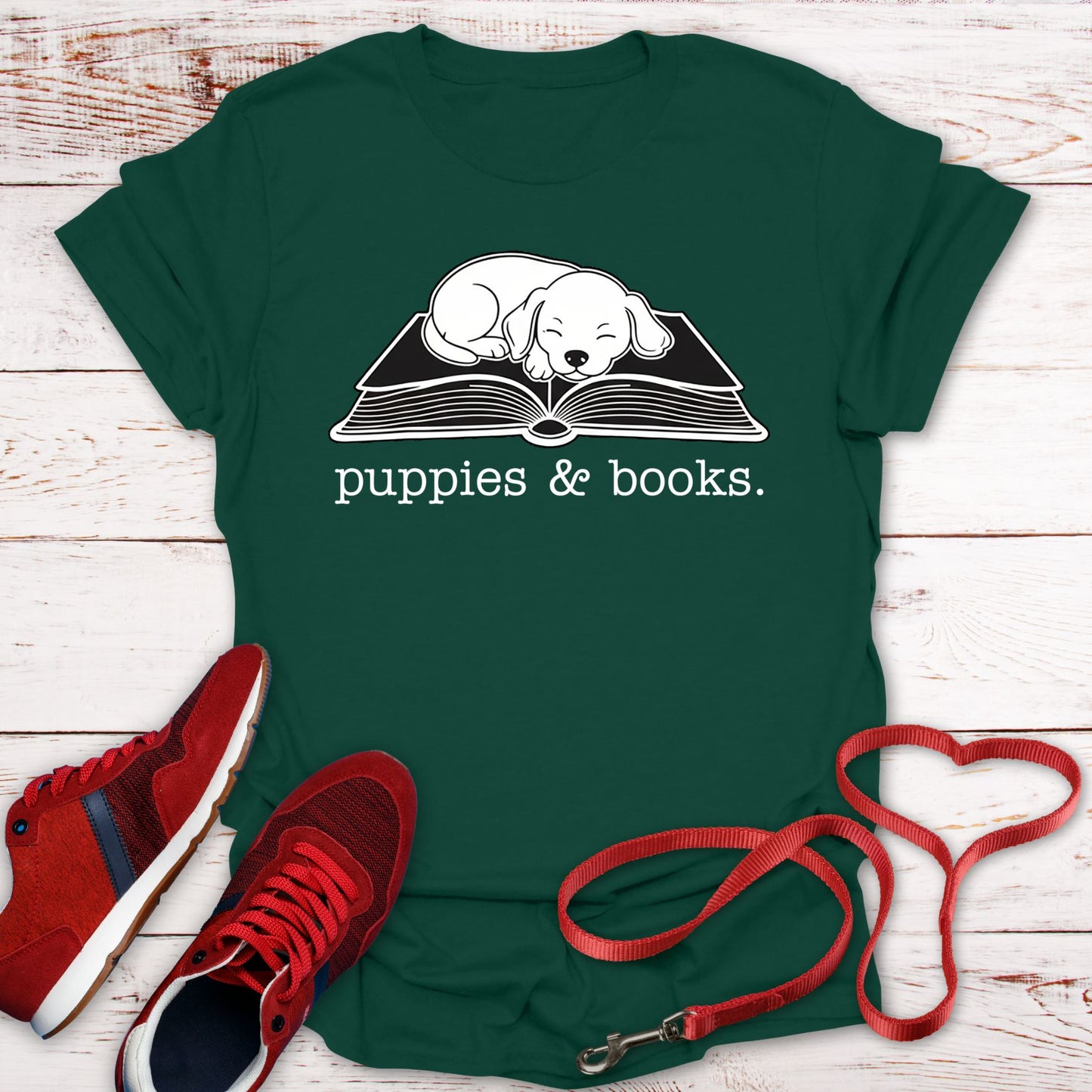 Puppies and Books: The Perfect Cozy Pairing