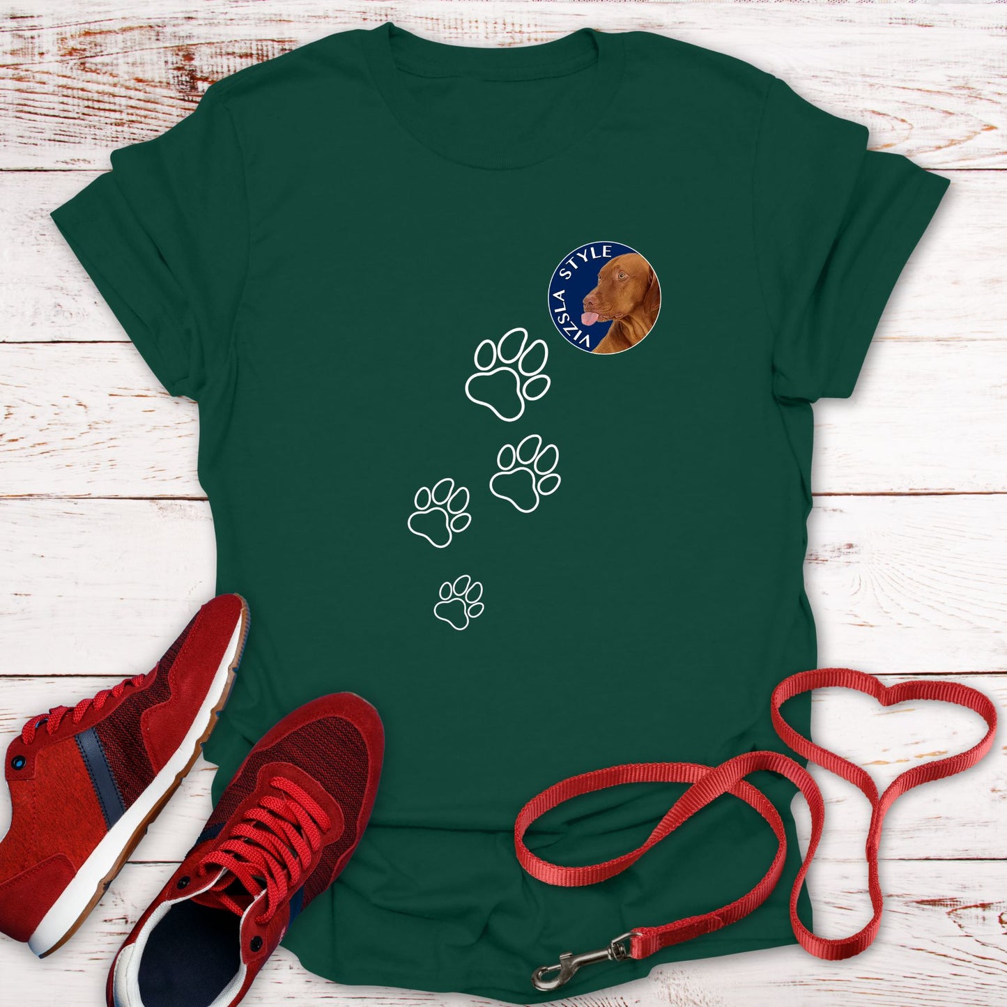 Tucker's Journey: Vizsla Life in Paw Prints