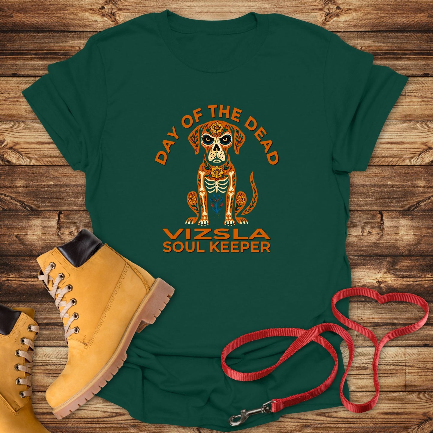 Day of the Dead Vizsla: Soul Keeper Tee