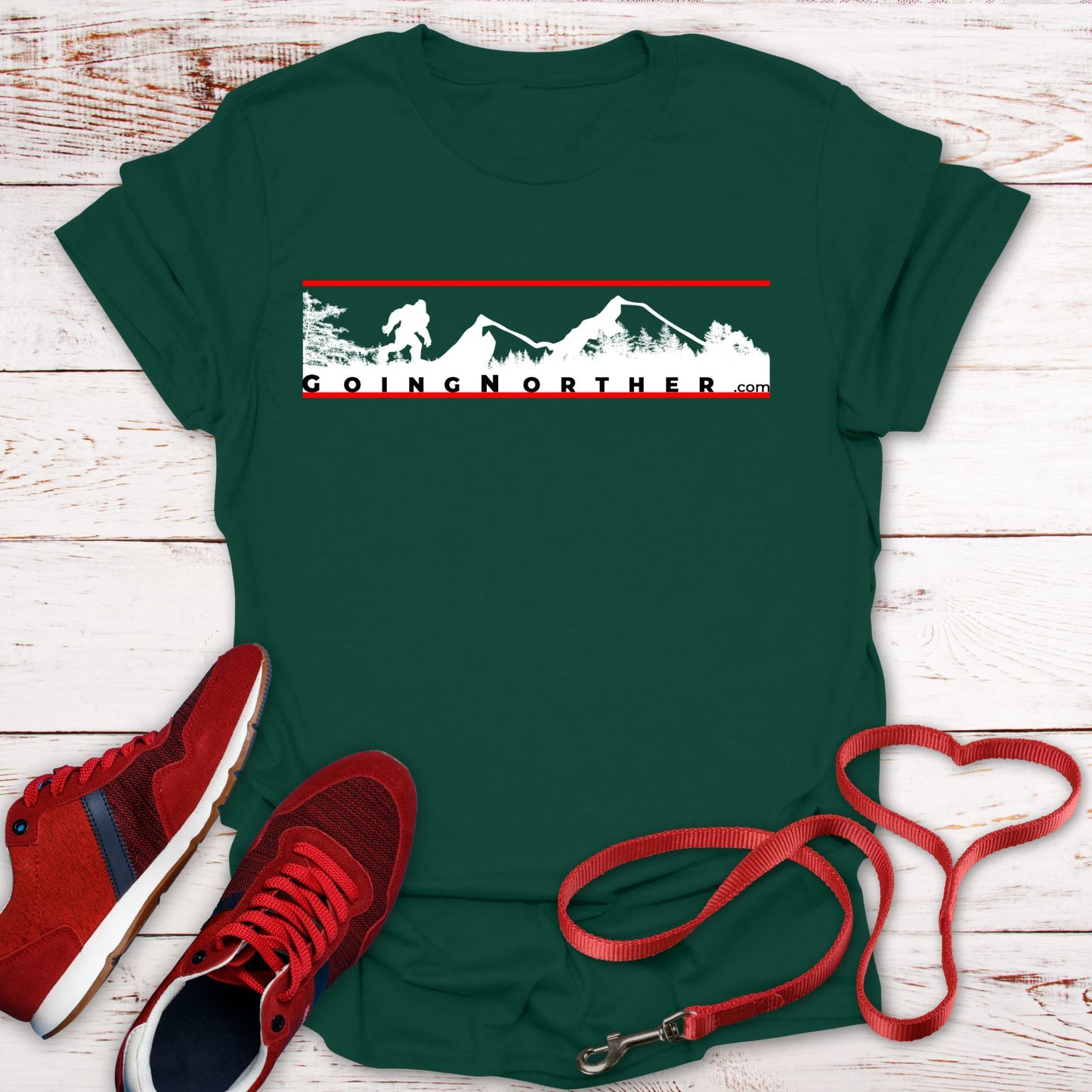 Going Norther All Around Sports T-shirt