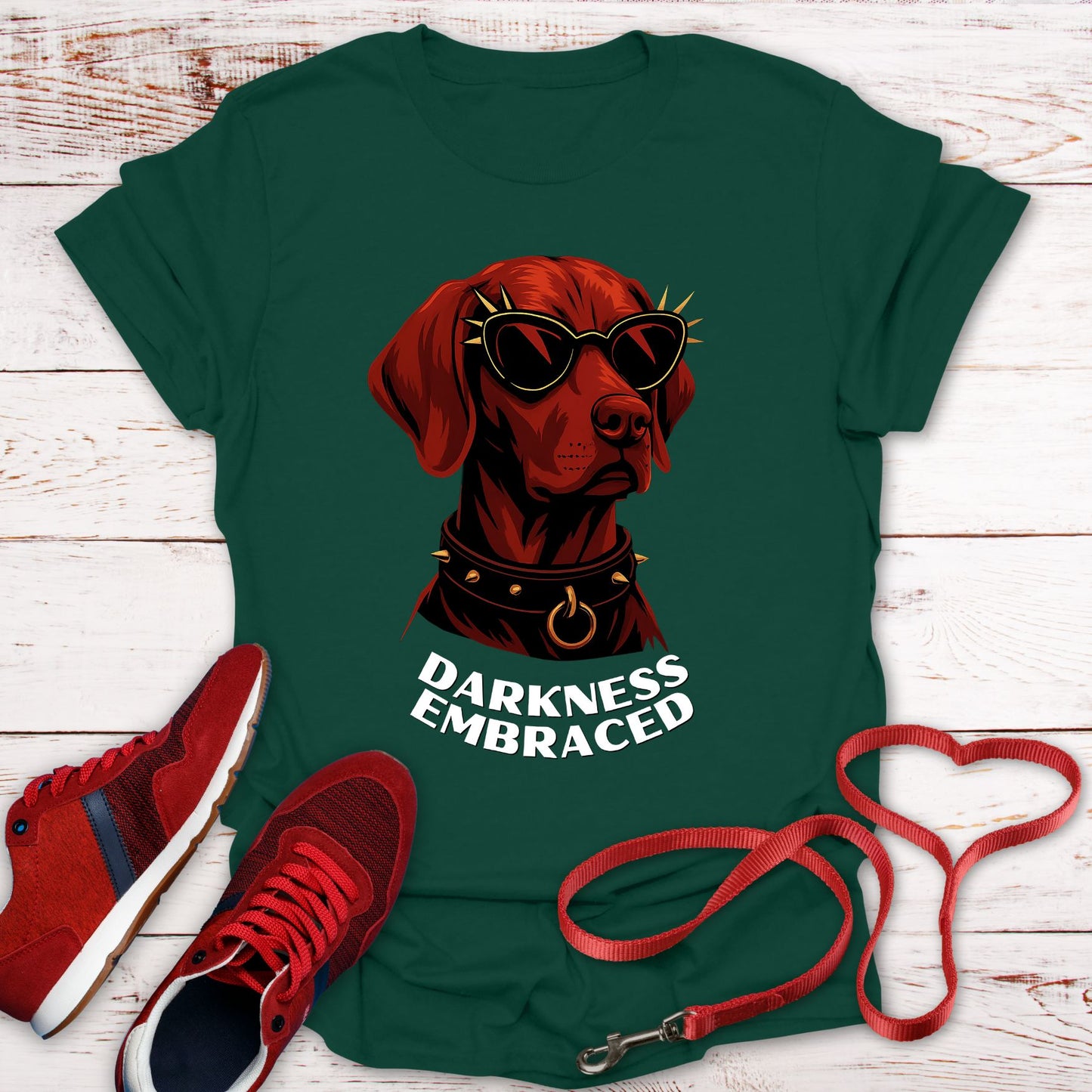 Darkness Embraced Vizsla T-Shirt