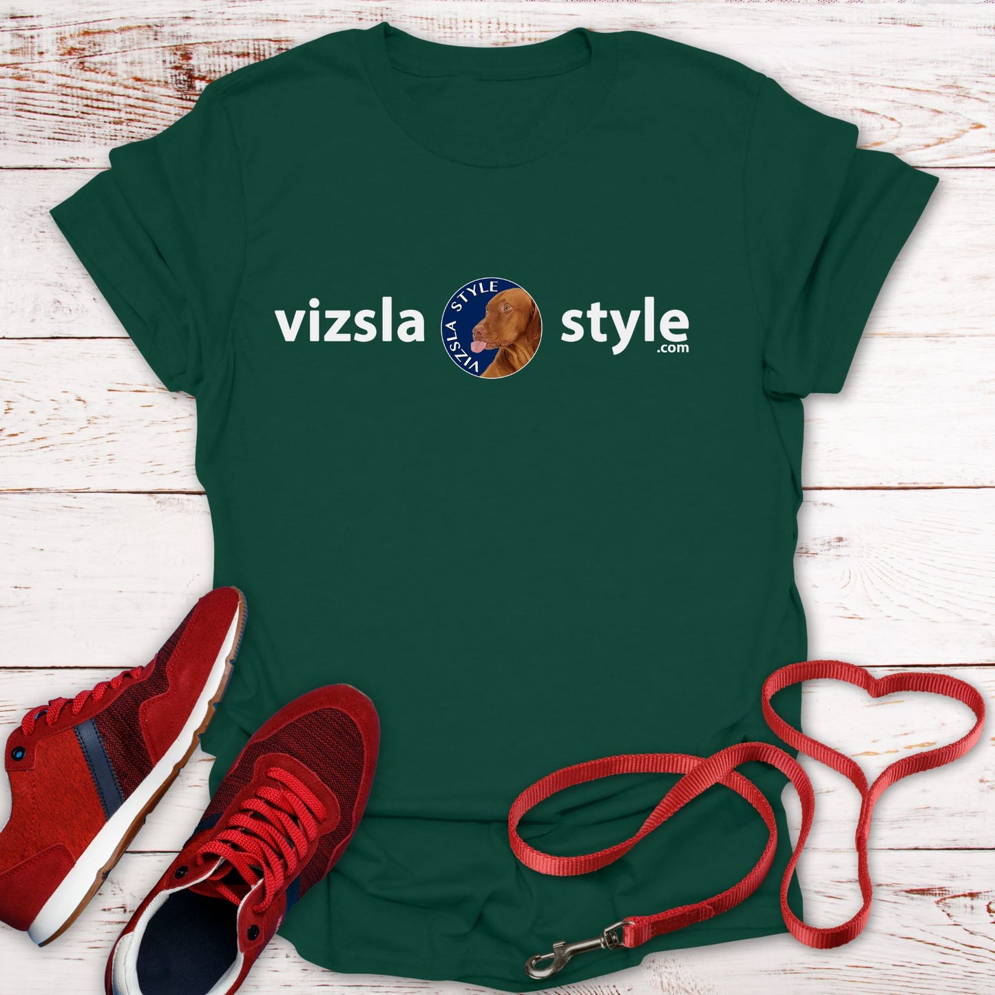 It's All About Tucker - Vizsla Style All Around Sports T-shirt