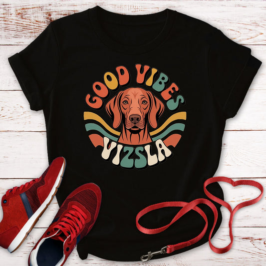 Good Vibes: That Cool Vizsla Look T-Shirt