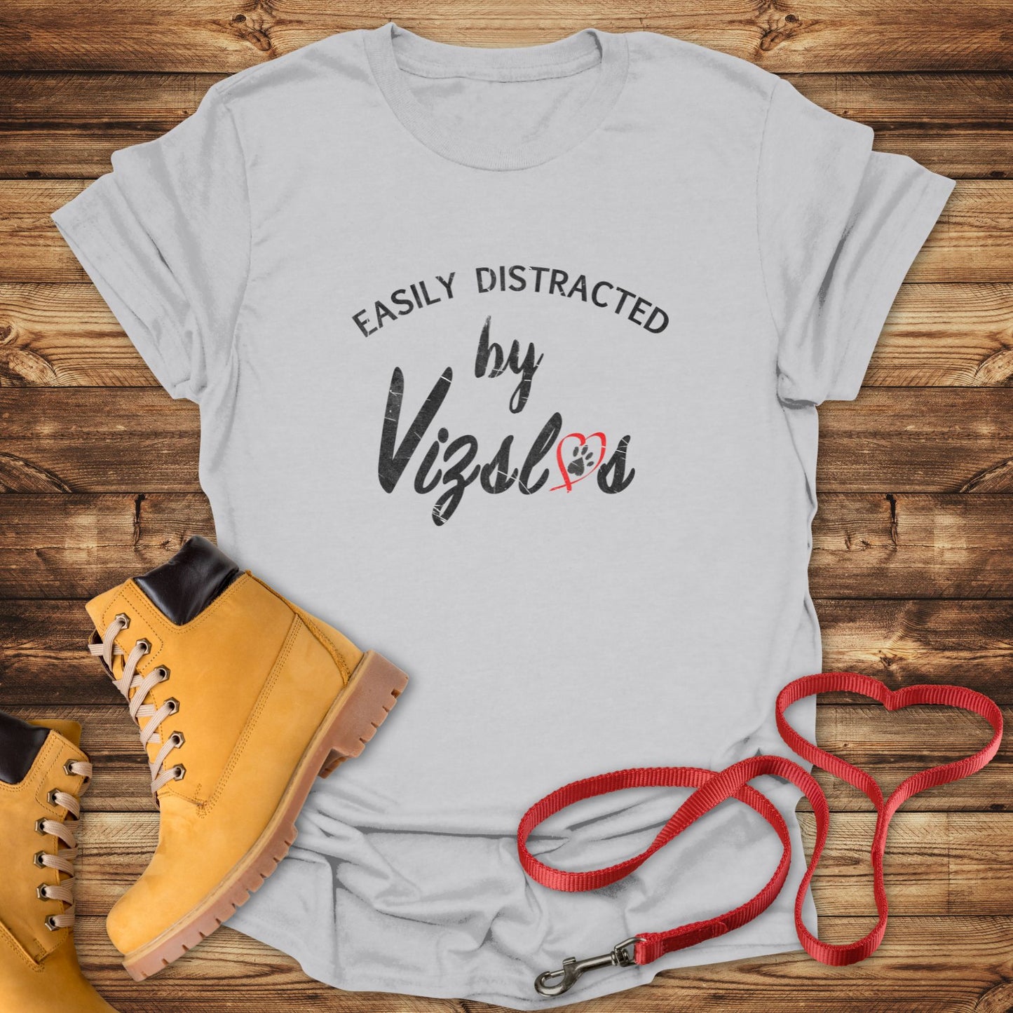 Easily Distracted By Vizslas T-Shirt
