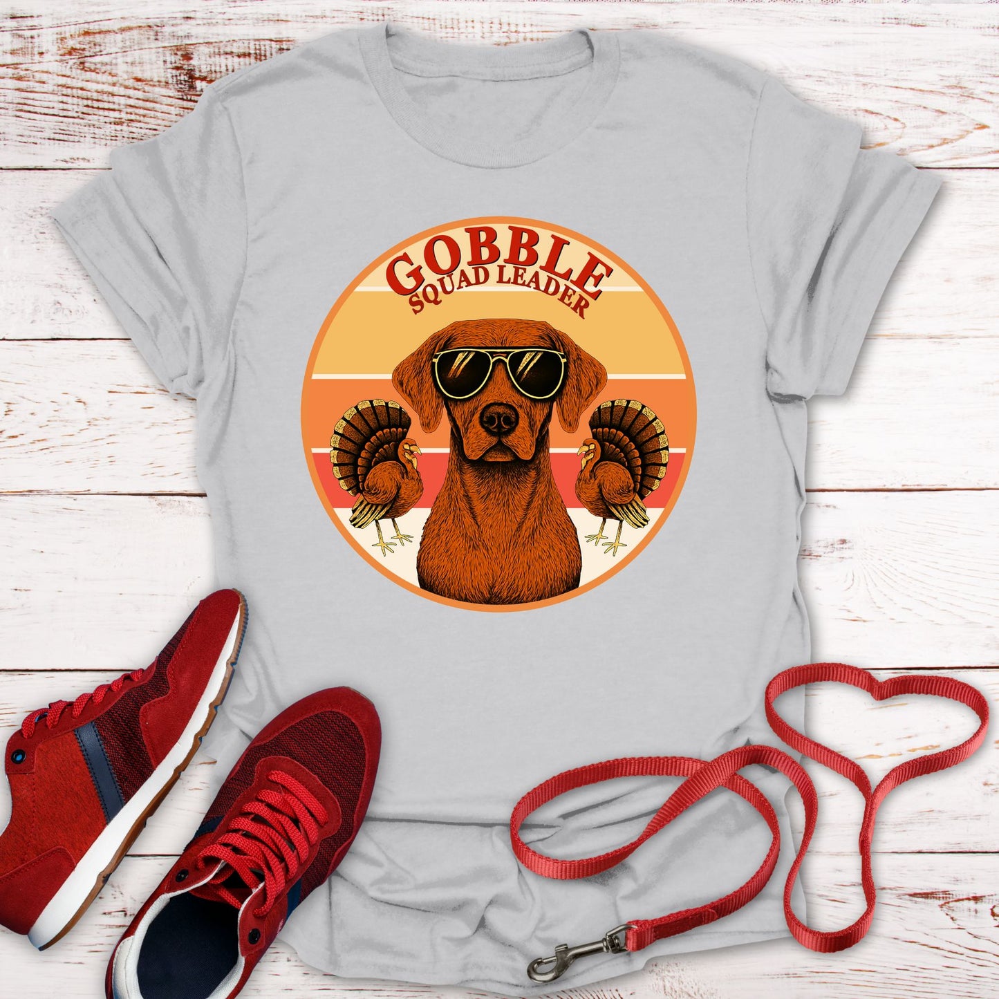 Gobble Squad Leader: Vizsla Thanksgiving Commander