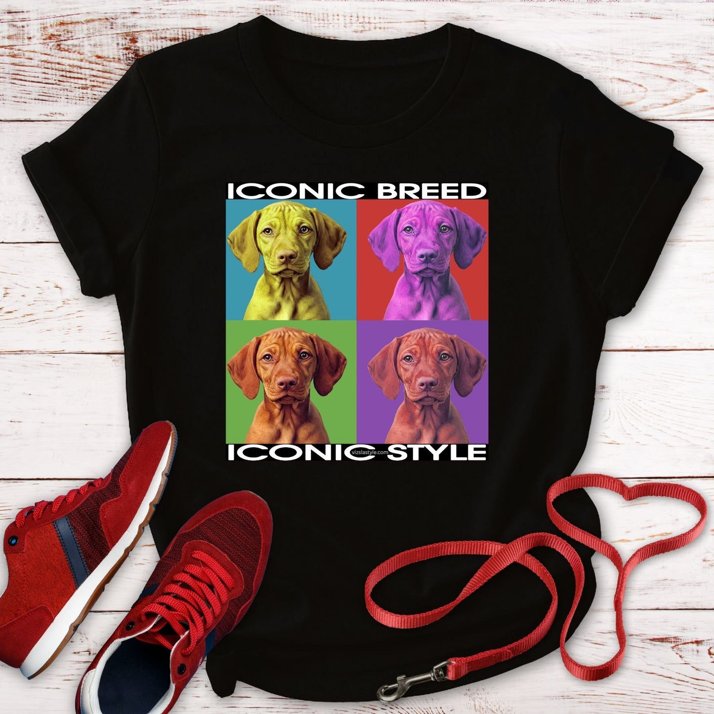 Iconic Breed meets Iconic Style! Vizsla Dog Lover Tee